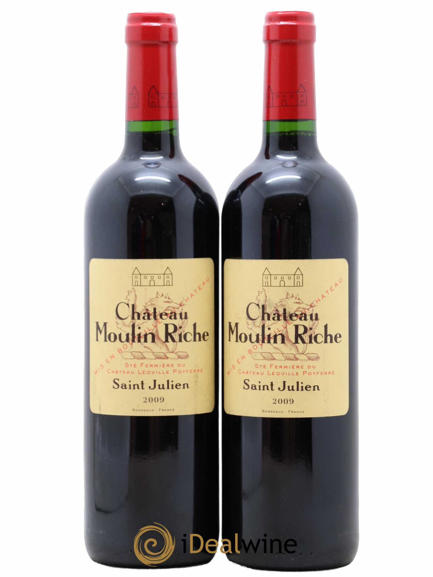 Château Moulin Riche 2009 - Lot de 2 bouteilles - 0