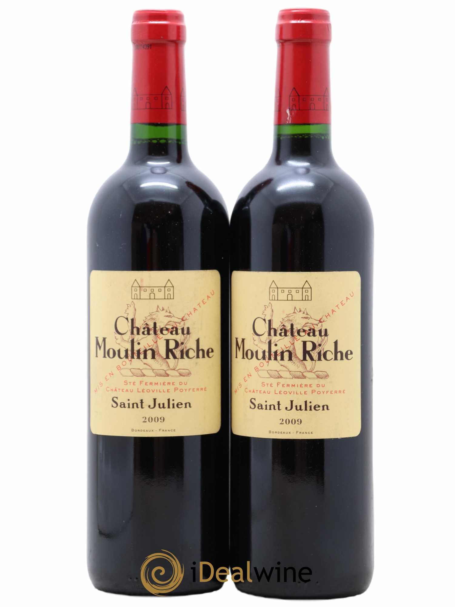 Château Moulin Riche 2009 - Lot de 2 bouteilles - 0