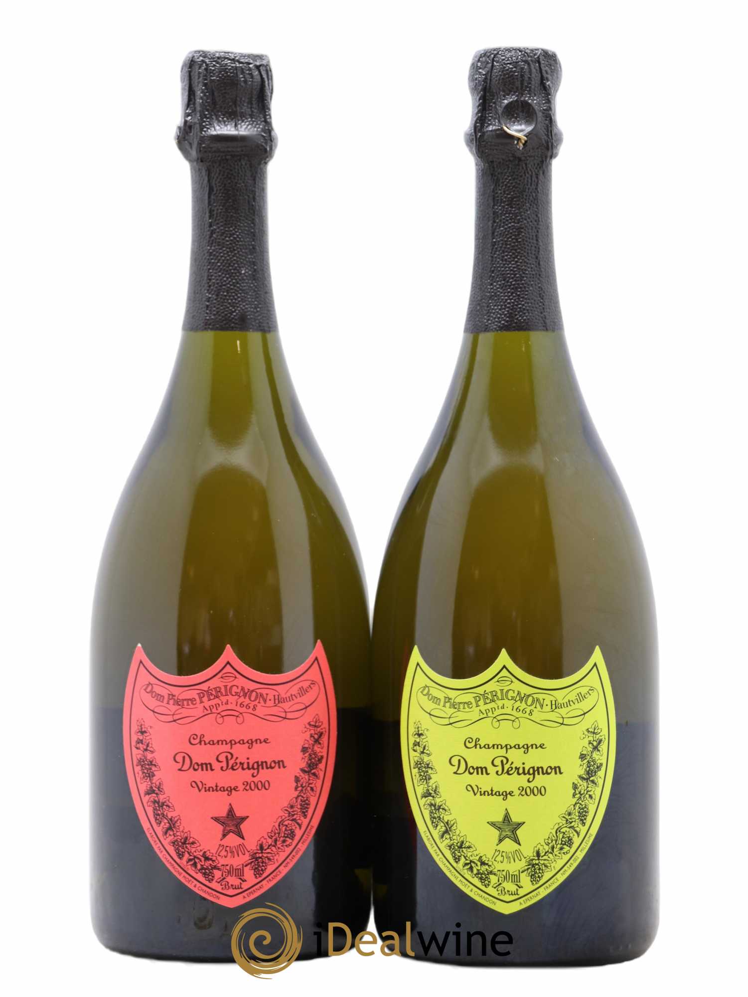 Brut Dom Pérignon Andy Warhol collection 2000 - Posten von 2 Flaschen - 1