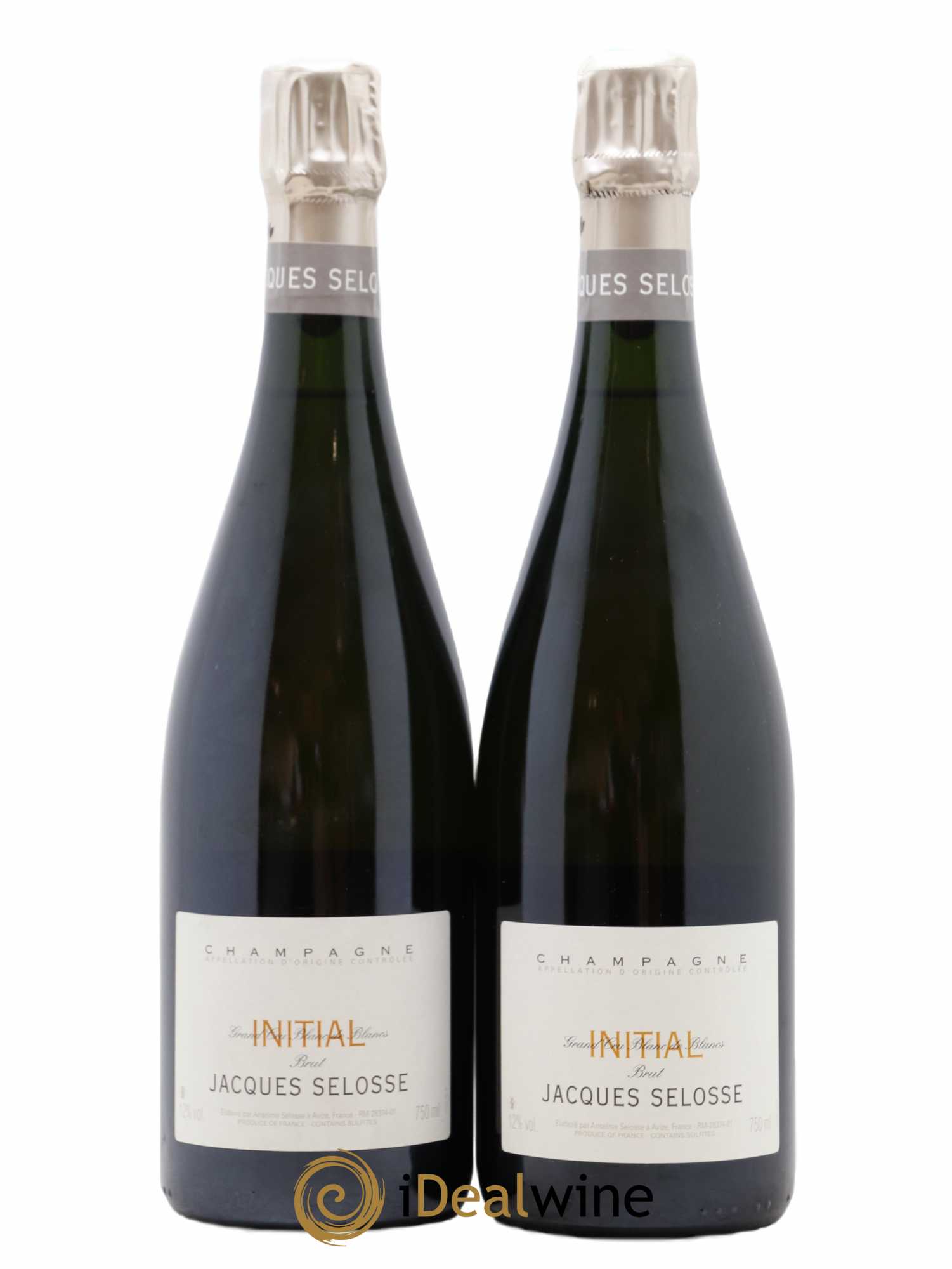 Initial Brut Jacques Selosse - Lot de 2 bouteilles - 0