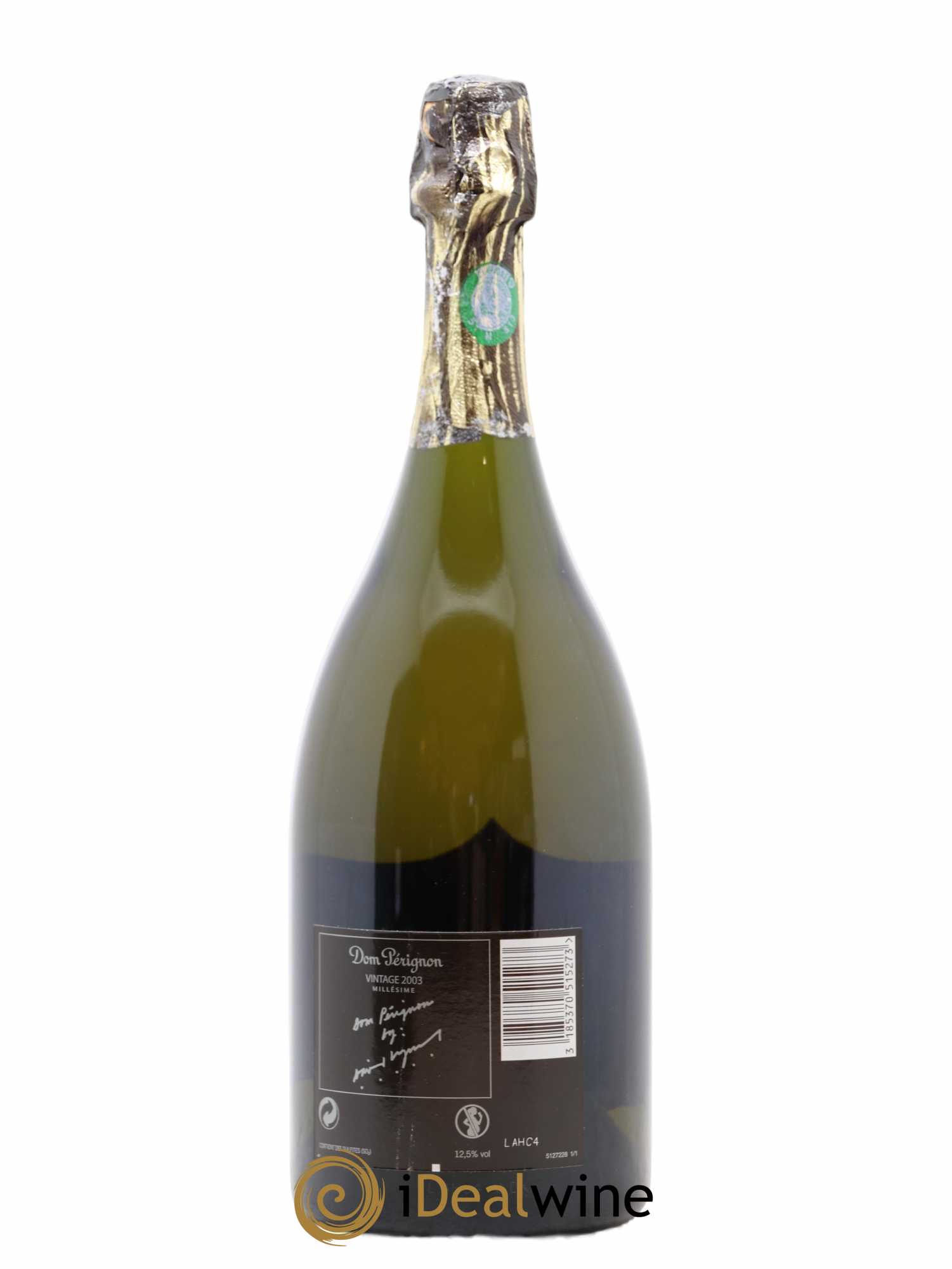 Brut Dom Pérignon David Lynch Edition 2003 - Lot de 1 bouteille - 2