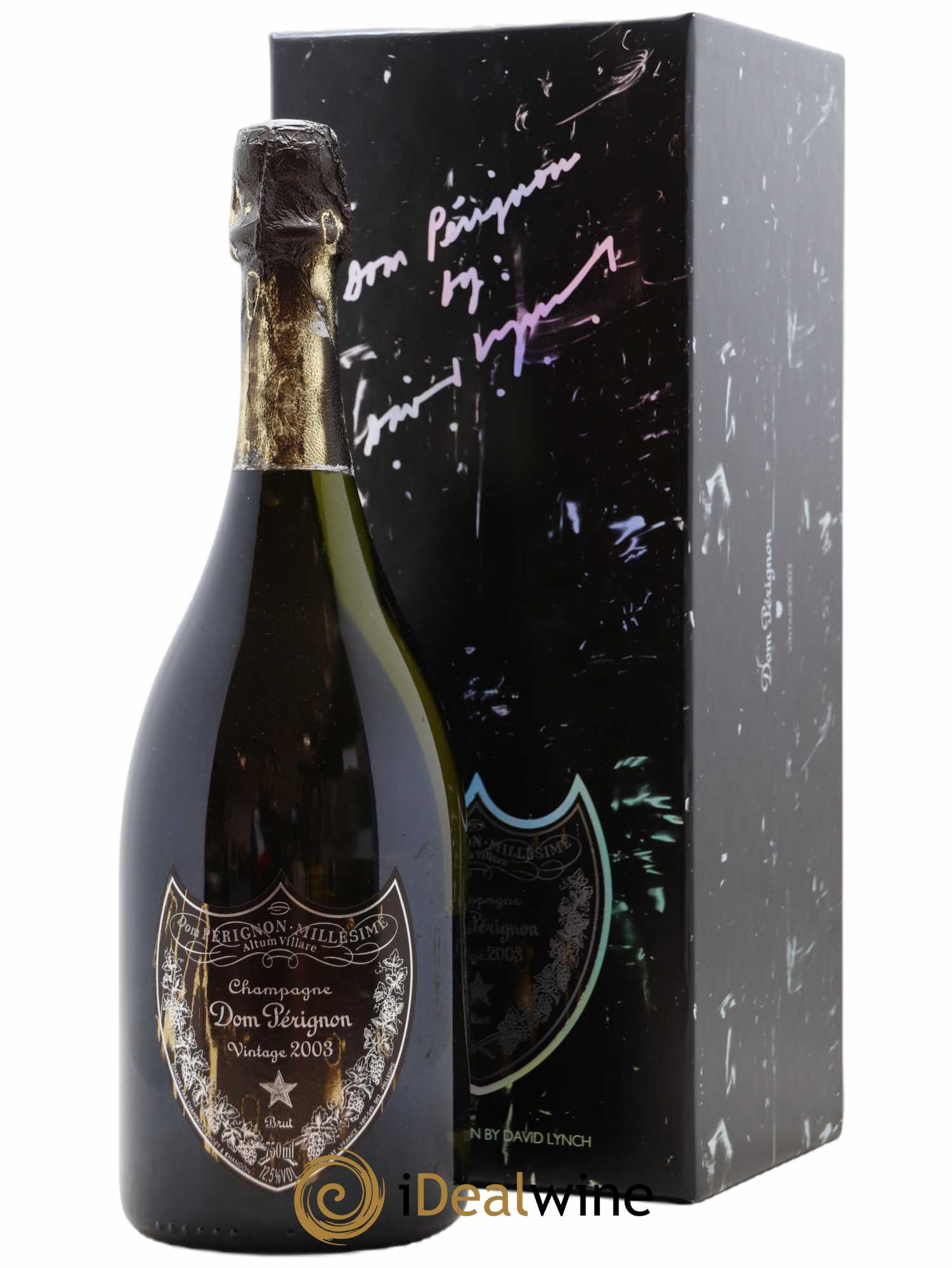 Brut Dom Pérignon David Lynch Edition 2003 - Lot de 1 bouteille - 0