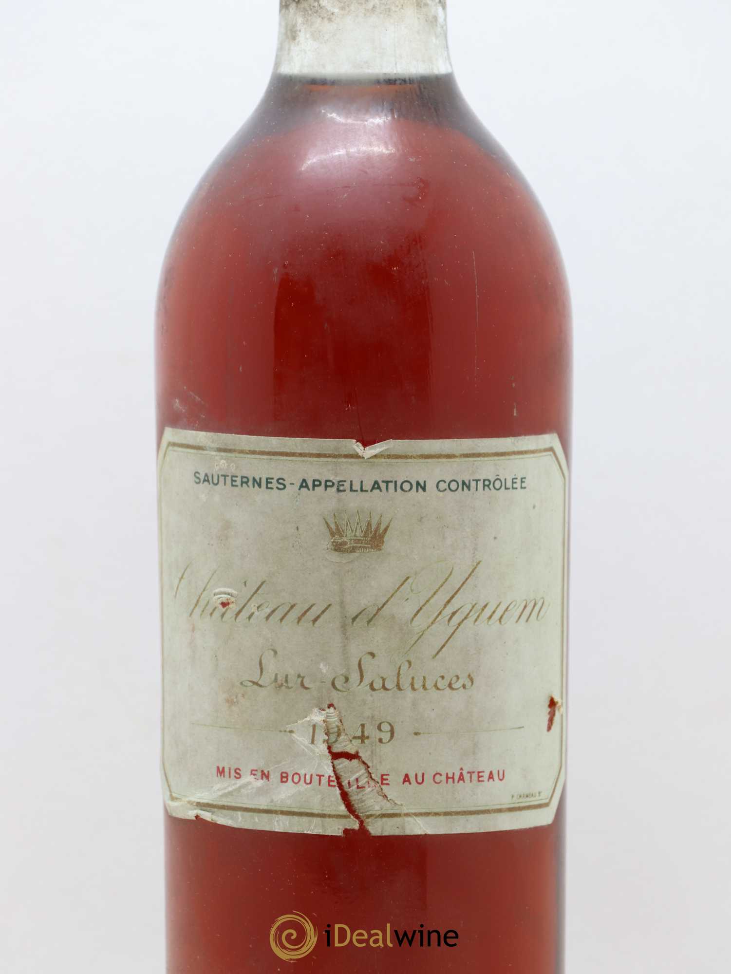 Château d' Yquem 1er Cru Classé Supérieur 1949 - Lotto di 1 bottiglia - 1