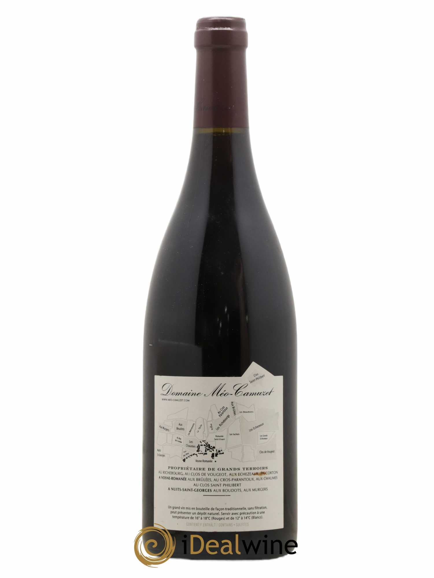 Clos de Vougeot Grand Cru Méo-Camuzet (Domaine) 2007 - Lot de 1 bouteille - 1