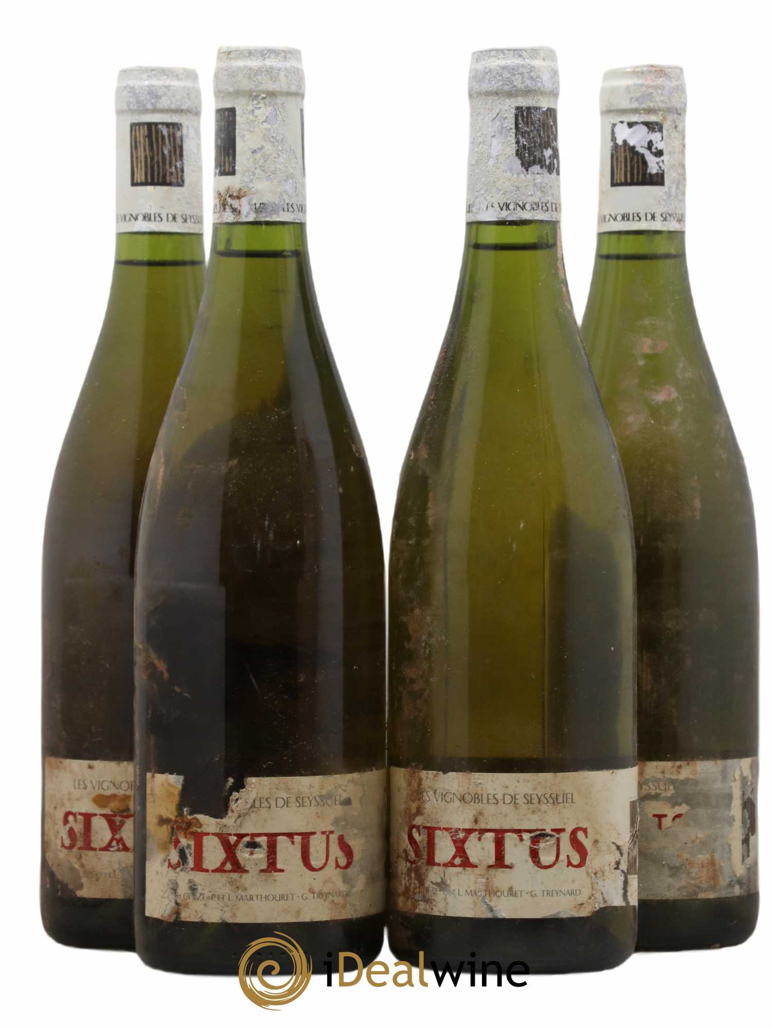 Collines Rhodaniennes Sixtus Les Vignobles de Seyssuel - Louis Cheze (Domaine) 2010 - Lot de 4 bouteilles - 0