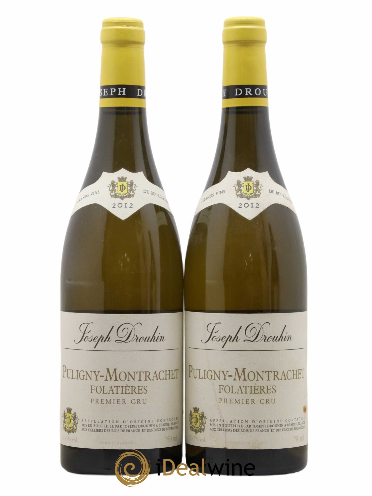 Puligny-Montrachet 1er Cru Folatières Joseph Drouhin 2012 - Lot de 2 bouteilles - 0