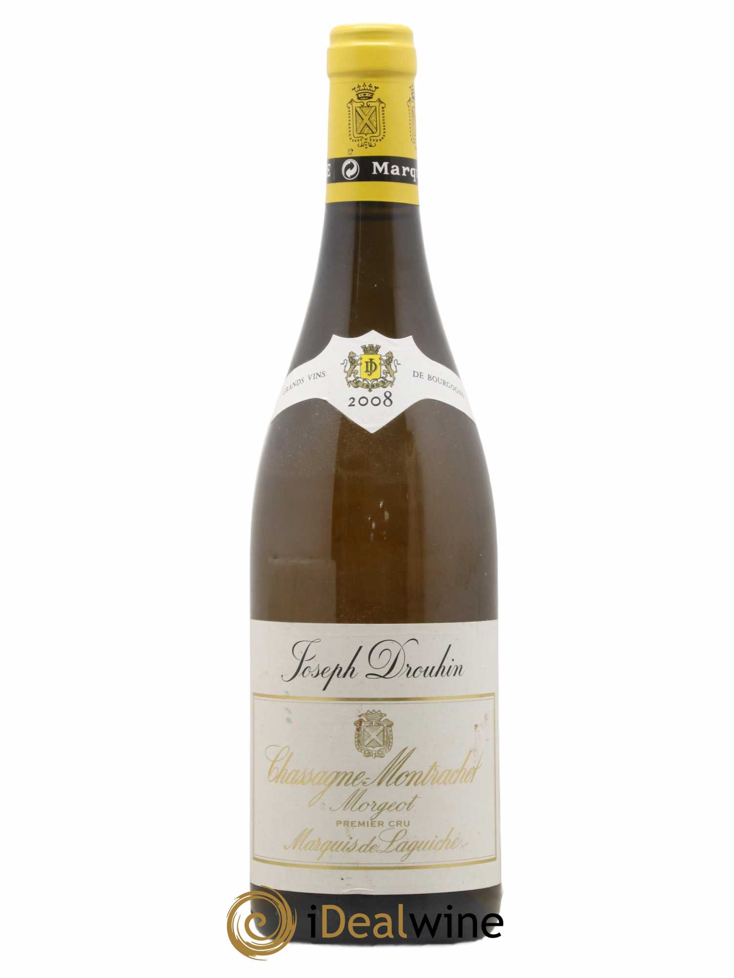Chassagne-Montrachet 1er Cru Morgeot - Marquis de Laguiche Joseph Drouhin 2008 - Lot de 1 bouteille - 0