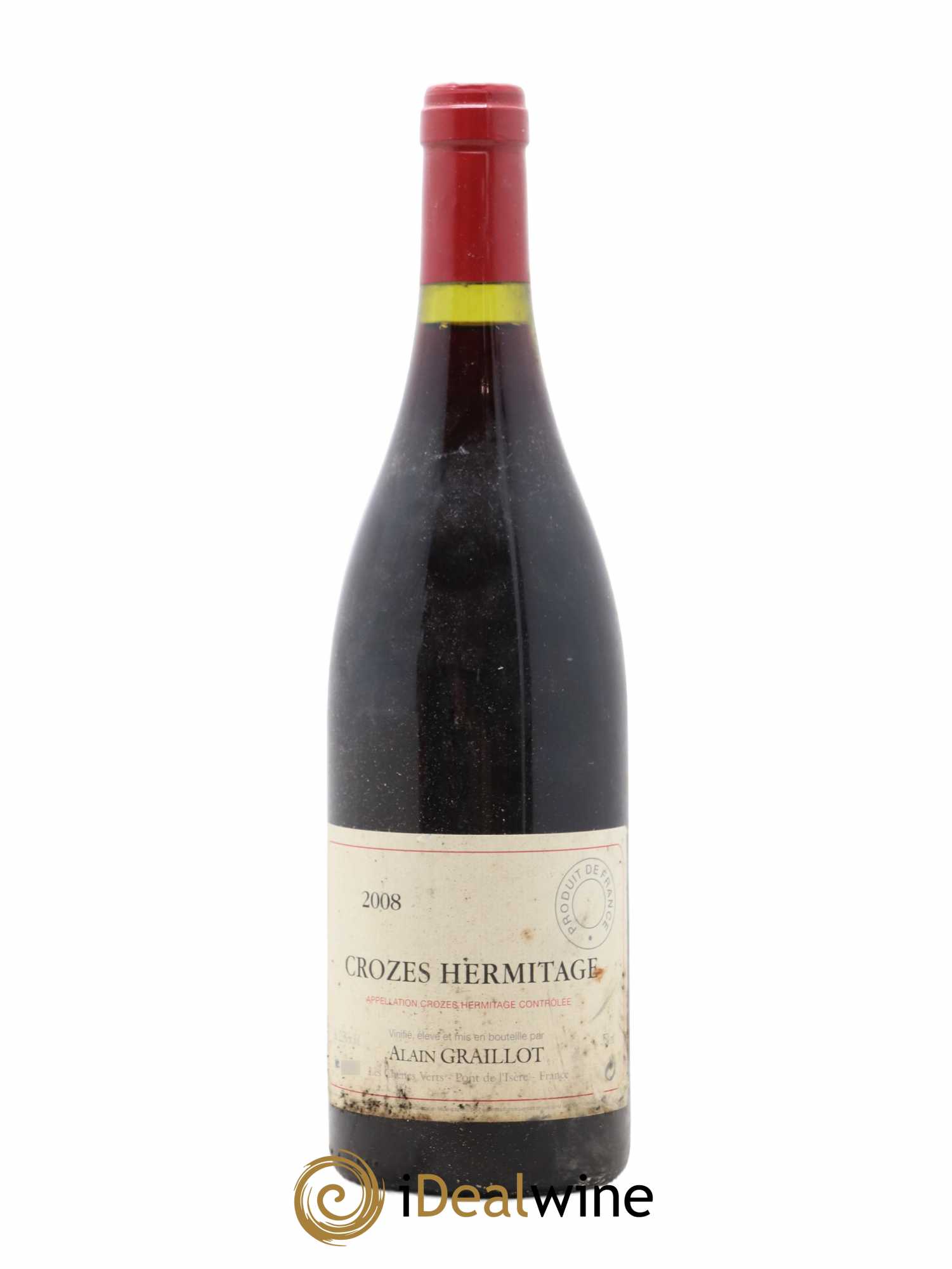 Crozes-Hermitage Domaine Graillot 2008 - Lot de 1 bouteille - 0