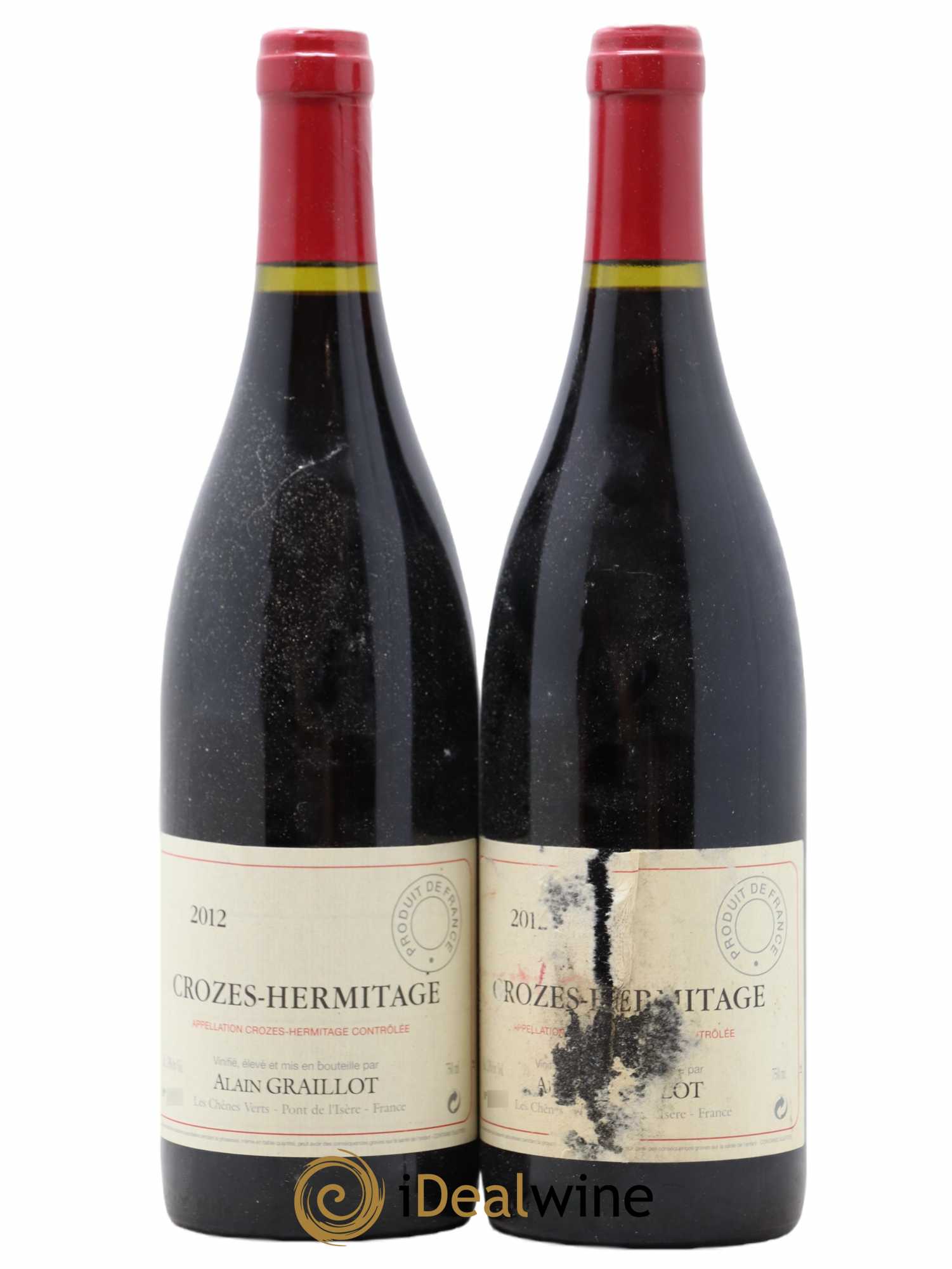 Crozes-Hermitage Domaine Graillot 2012 - Lot de 2 bouteilles - 0