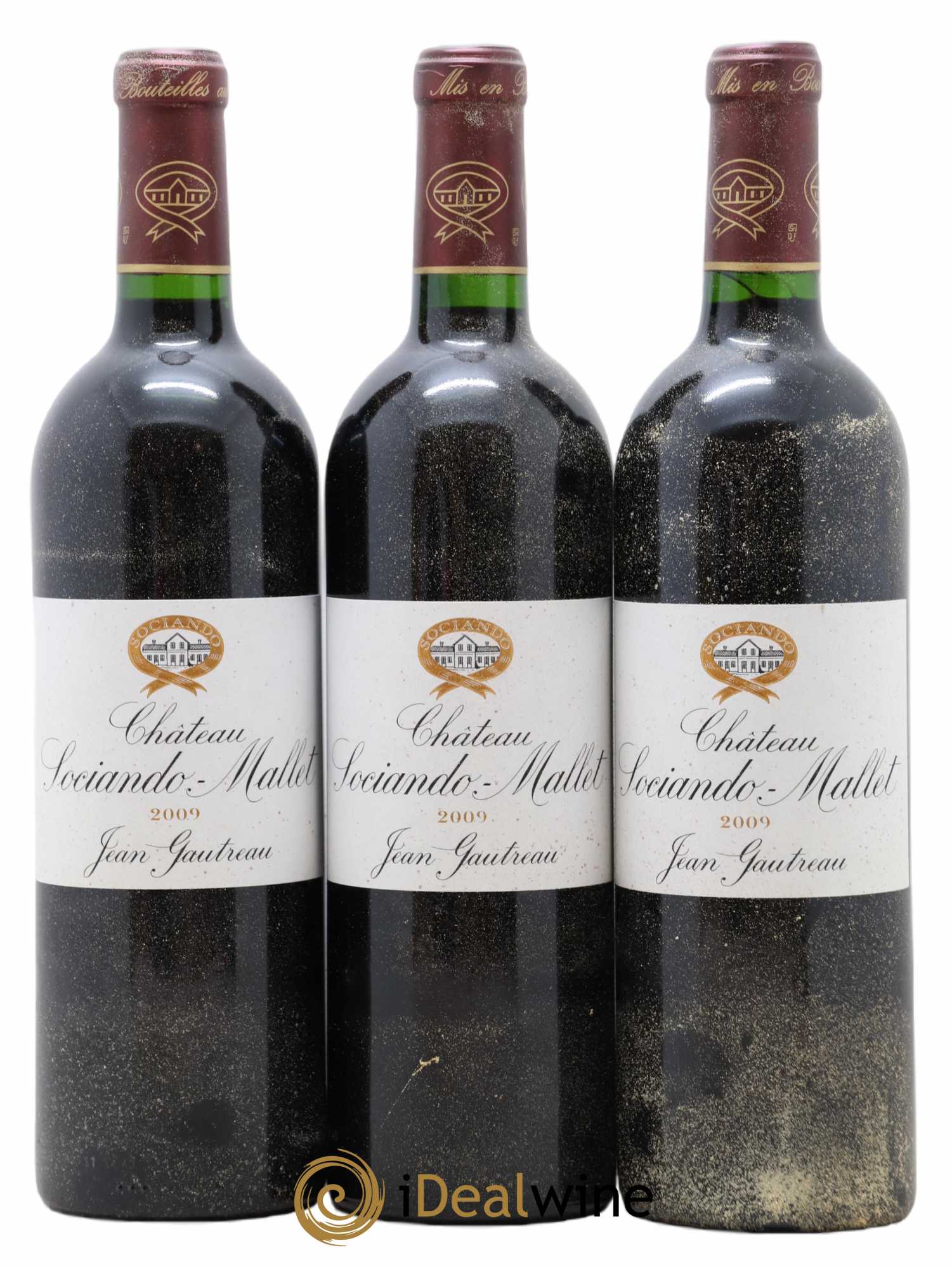 Château Sociando Mallet 2009 - Lot de 12 bouteilles - 1