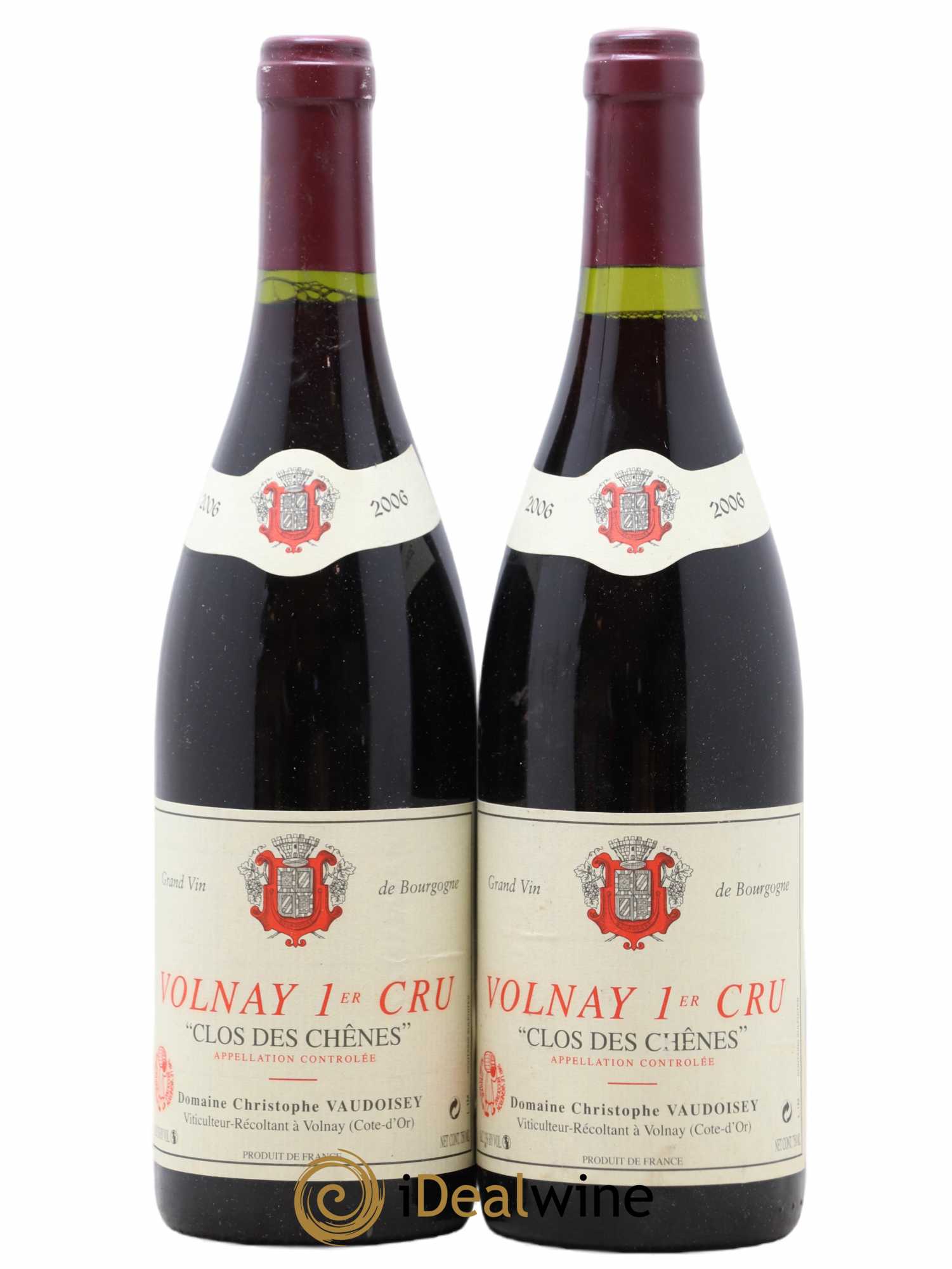 Volnay 1er Cru Clos Des Chenes Christophe Vaudoisey 2006 - Posten von 2 Flaschen - 0