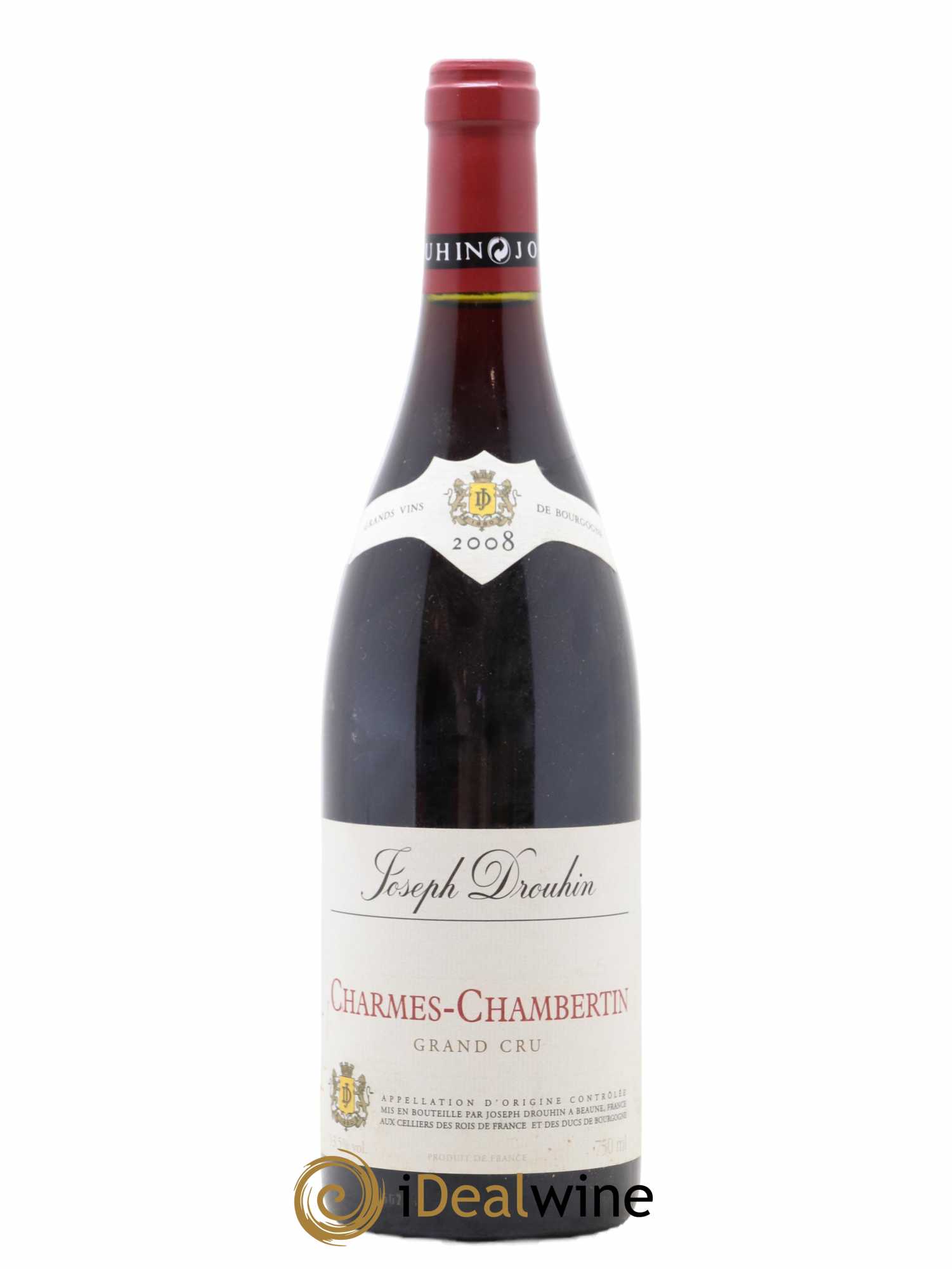 Charmes-Chambertin Grand Cru Joseph Drouhin 2008 - Lot de 1 bouteille - 0