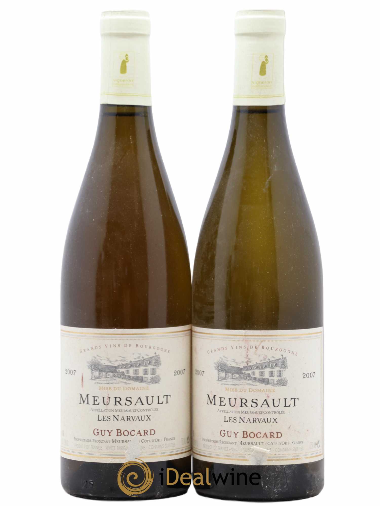 Meursault Les Narvaux Guy Bocard 2007 - Posten von 2 Flaschen - 0