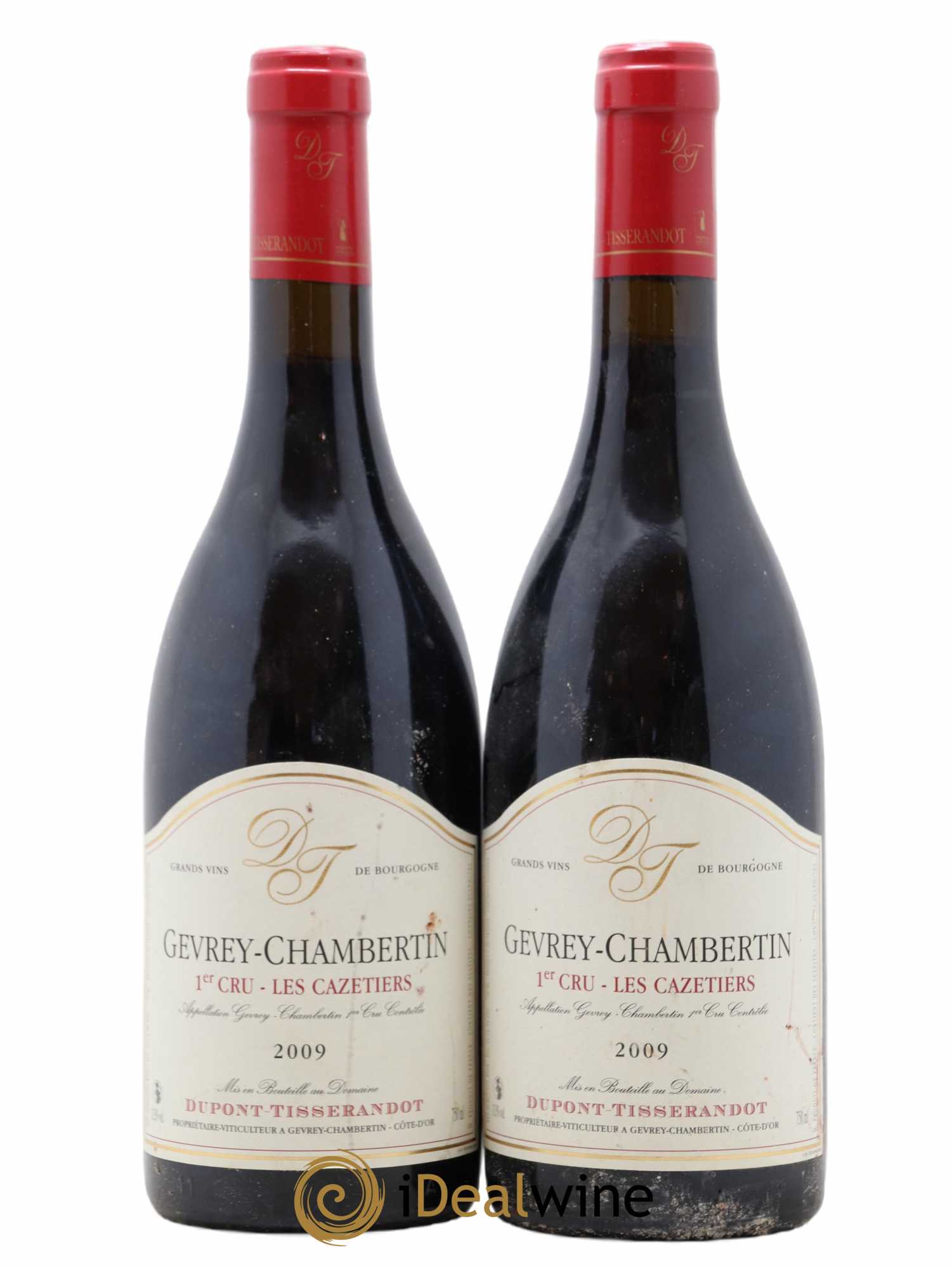 Gevrey-Chambertin 1er Cru Cazetiers Dupont-Tisserandot (Domaine) 2009 - Lot de 2 bouteilles - 0