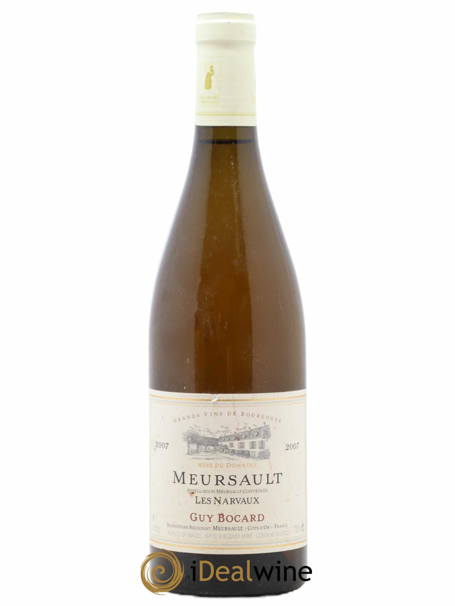 Meursault Les Narvaux Guy Bocard 2007 - Posten von 1 Flasche - 0