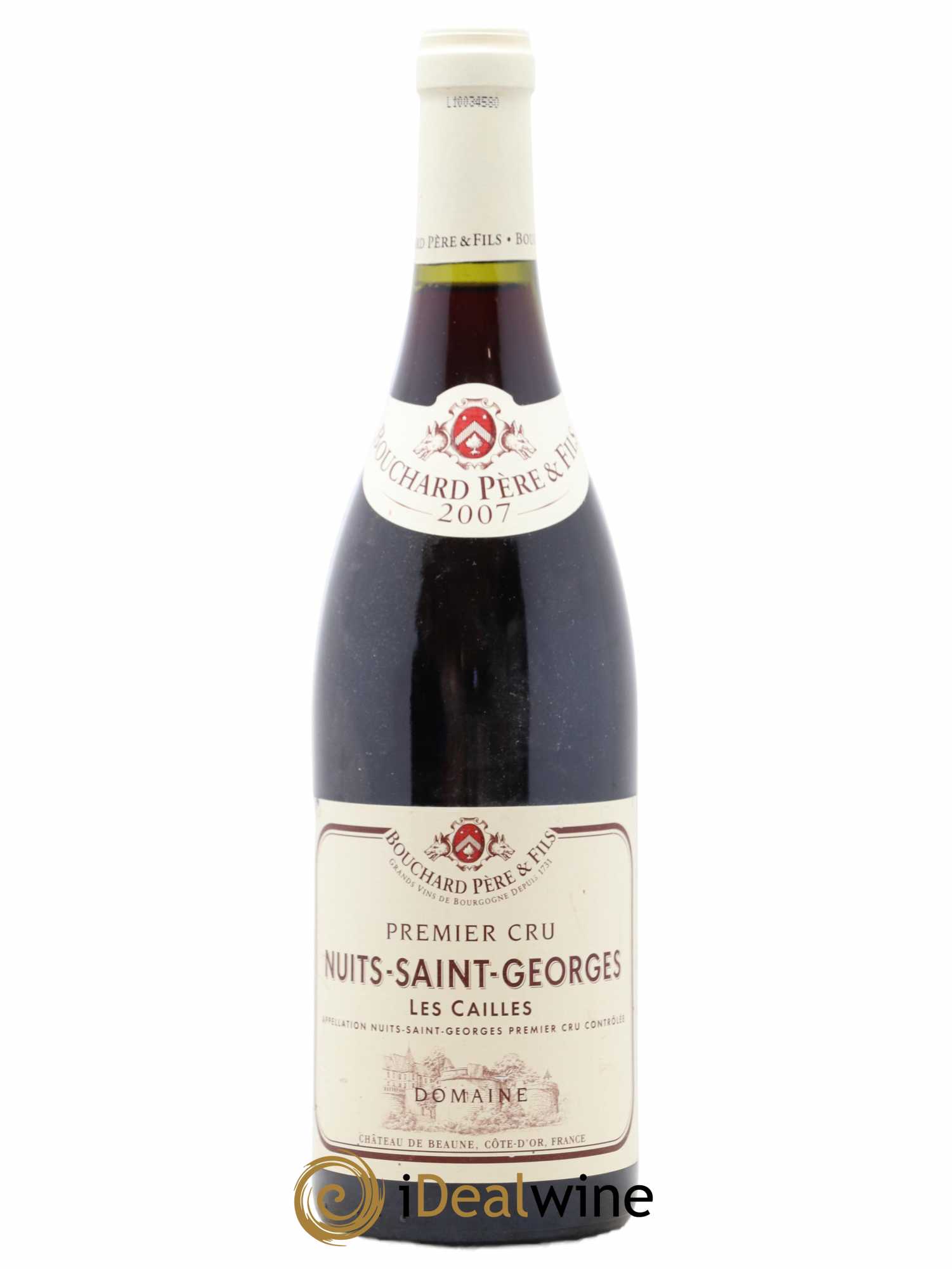 Nuits-Saint-Georges 1er Cru Les Cailles Bouchard Père & Fils 2007 - Lot de 1 bouteille - 0