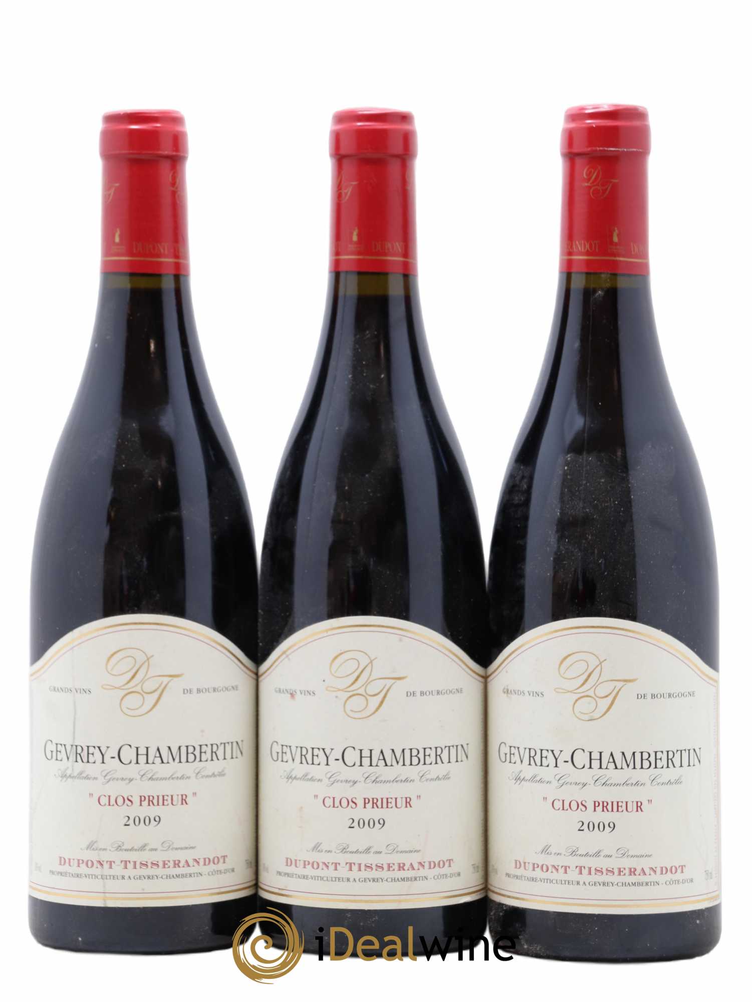 Gevrey-Chambertin Dupont-Tisserandot (Domaine) Clos Prieur 2009 - Lot de 3 bouteilles - 0