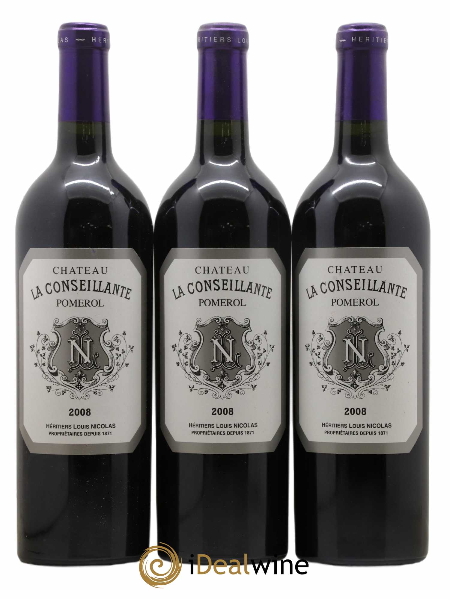 Château la Conseillante 2008 - Lot de 3 bouteilles - 0