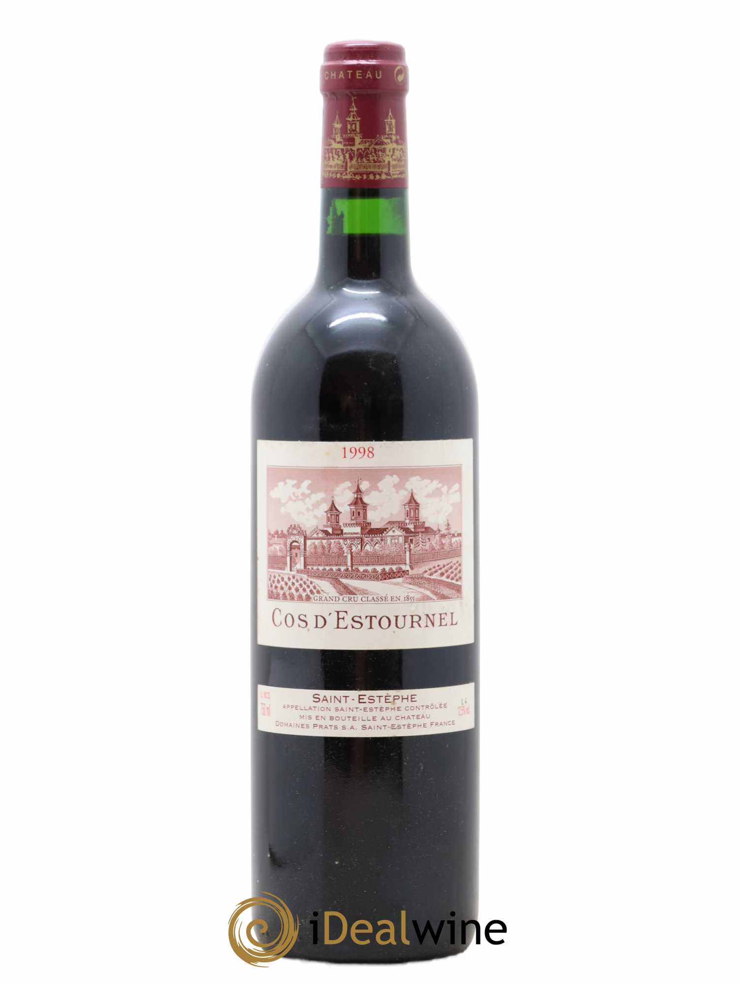 Cos d'Estournel 2ème Grand Cru Classé 1998 - Lot de 1 bouteille - 0