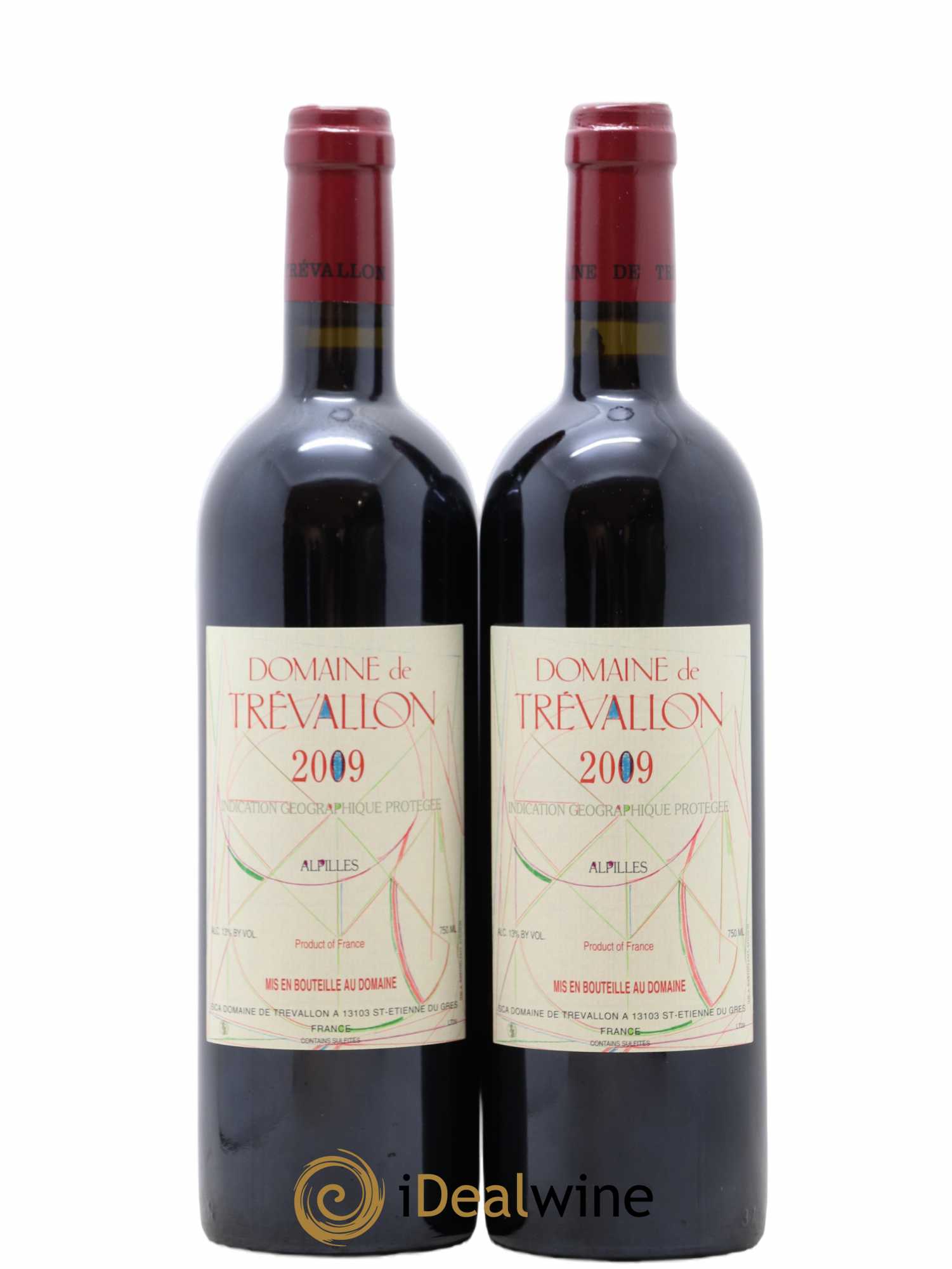 Alpilles Trévallon (Domaine de) Eloi Dürrbach 2009 - Lot de 2 bouteilles - 0