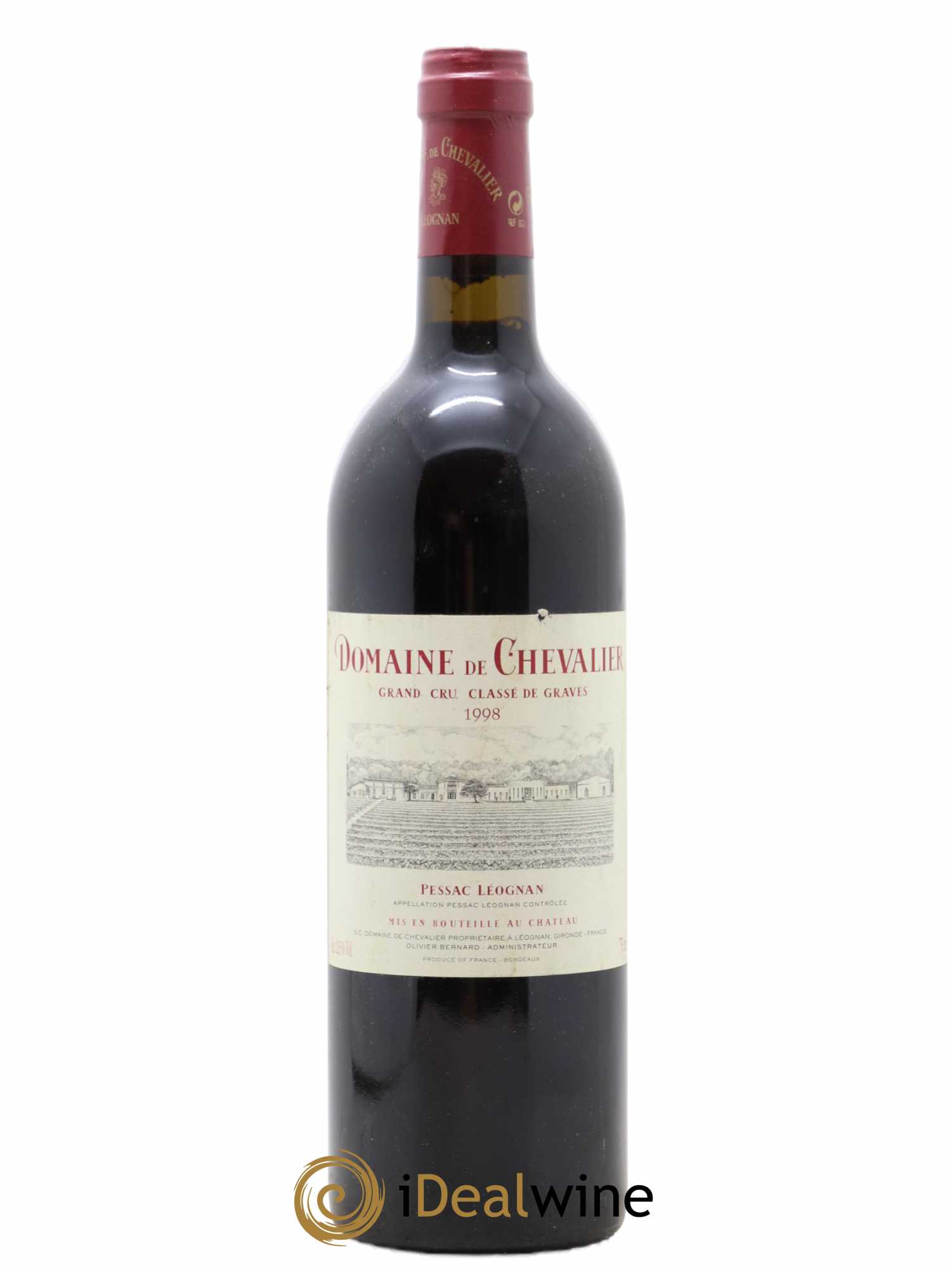 Domaine de Chevalier Cru Classé de Graves 1998 - Lot de 1 bouteille - 0