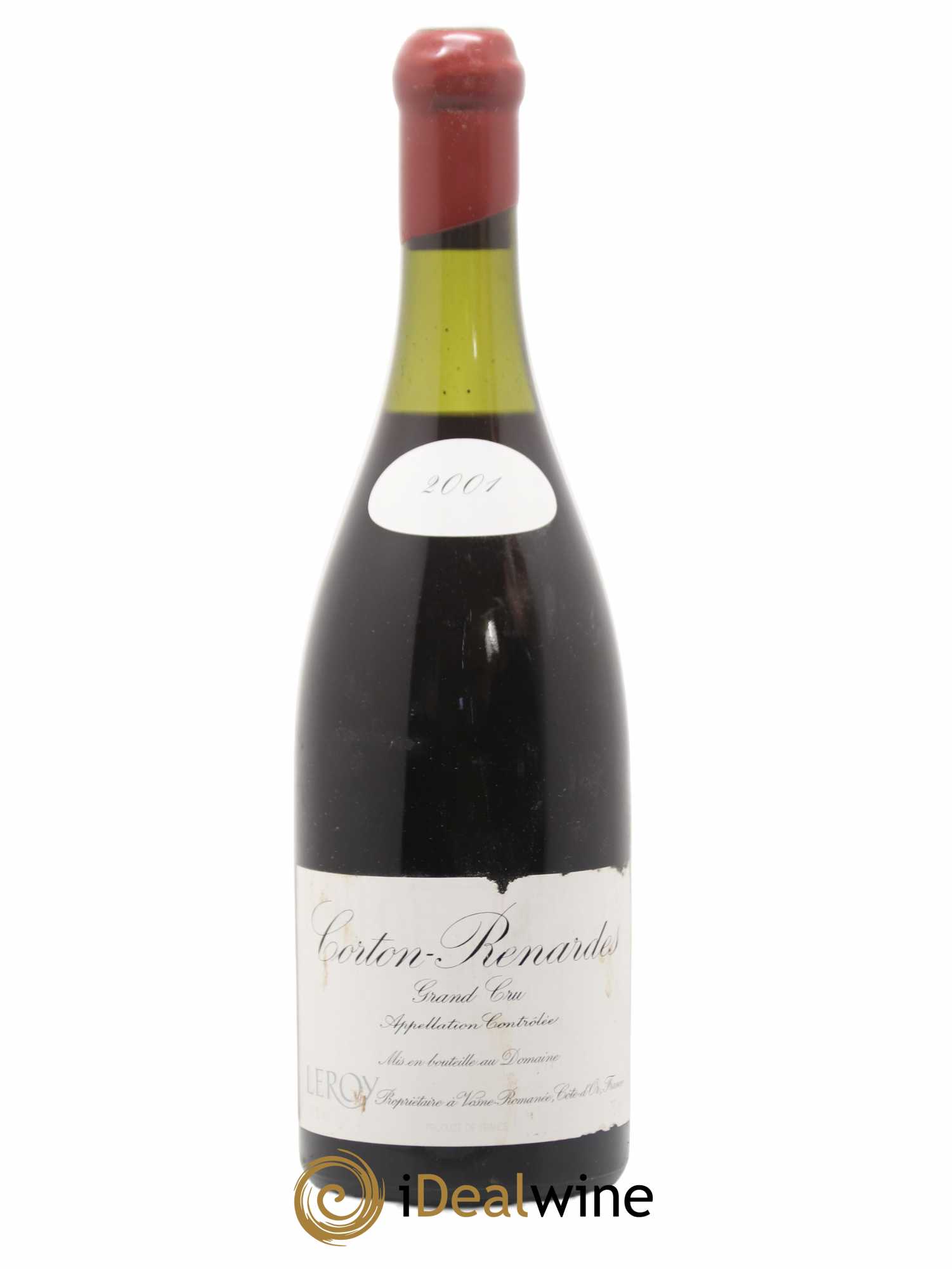 Corton Grand Cru Les Renardes Leroy (Domaine) 2001 - Lot de 1 bouteille - 0