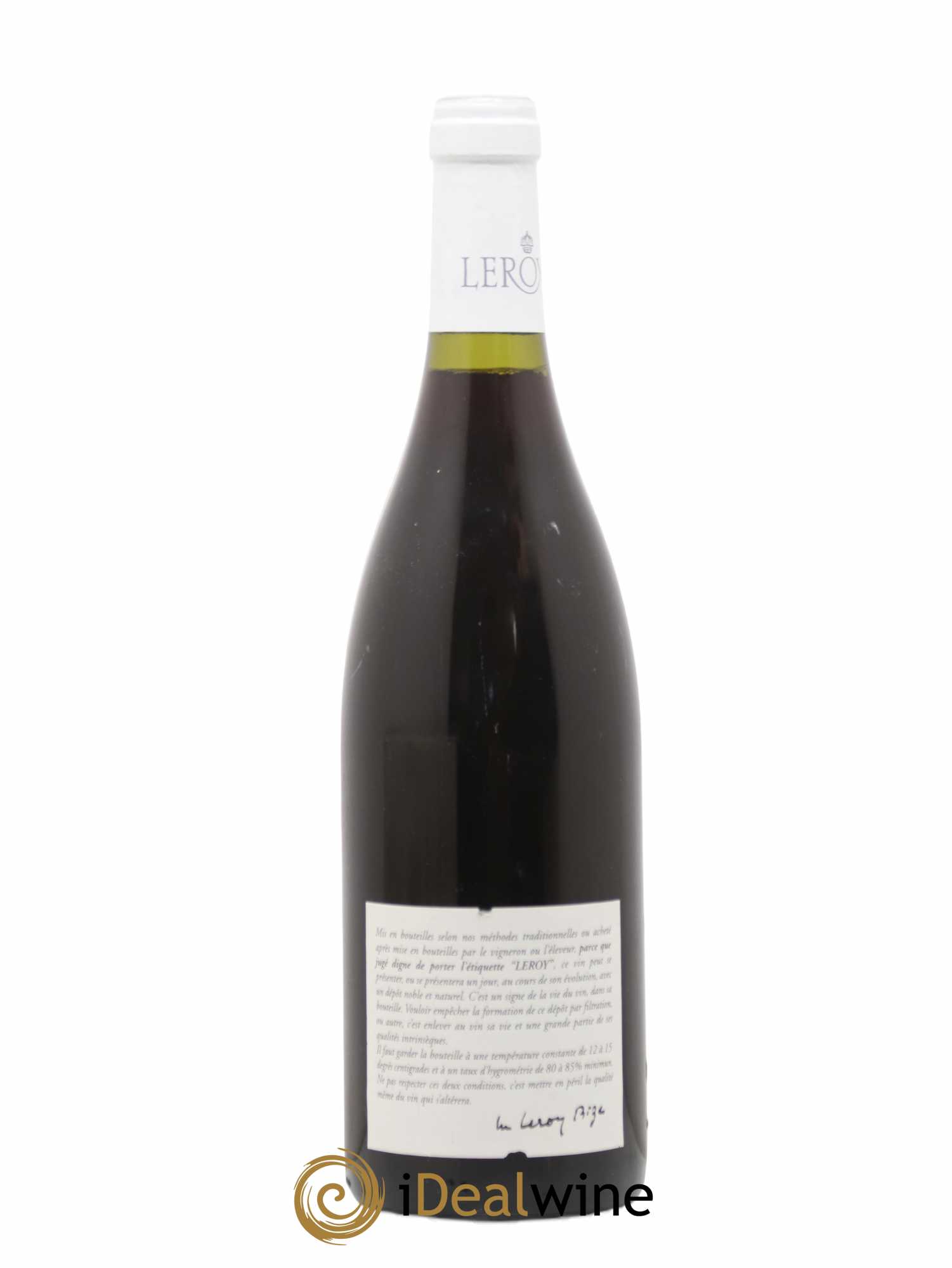 Volnay 1er Cru Santenots Leroy SA 2003 - Lot de 1 bouteille - 1