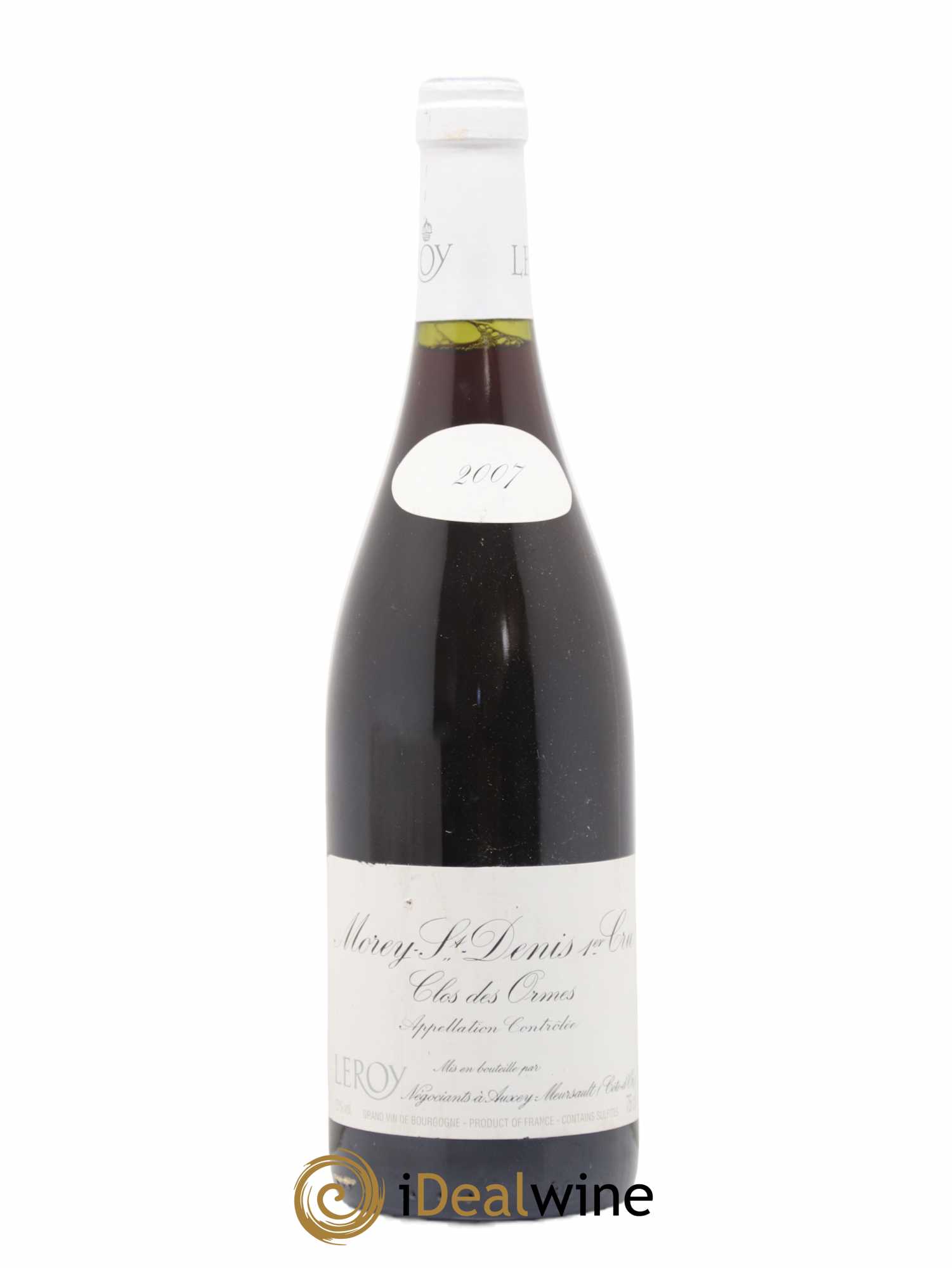 Morey-Saint-Denis 1er Cru Clos Des Ormes Leroy Sa 2007 - Posten von 1 Flasche - 0