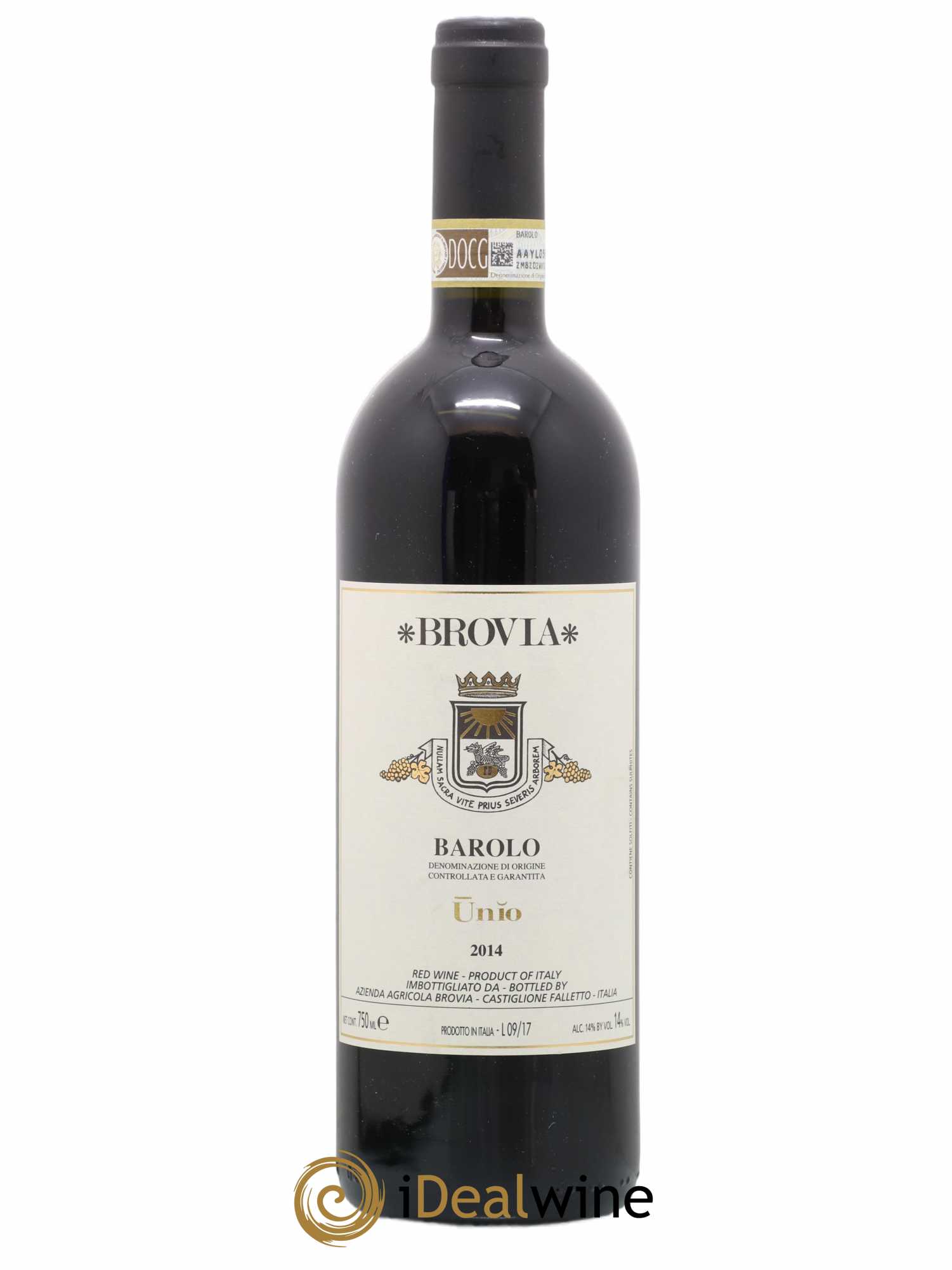 Barolo Unio Brovia 2014 - Lot de 1 bouteille - 0