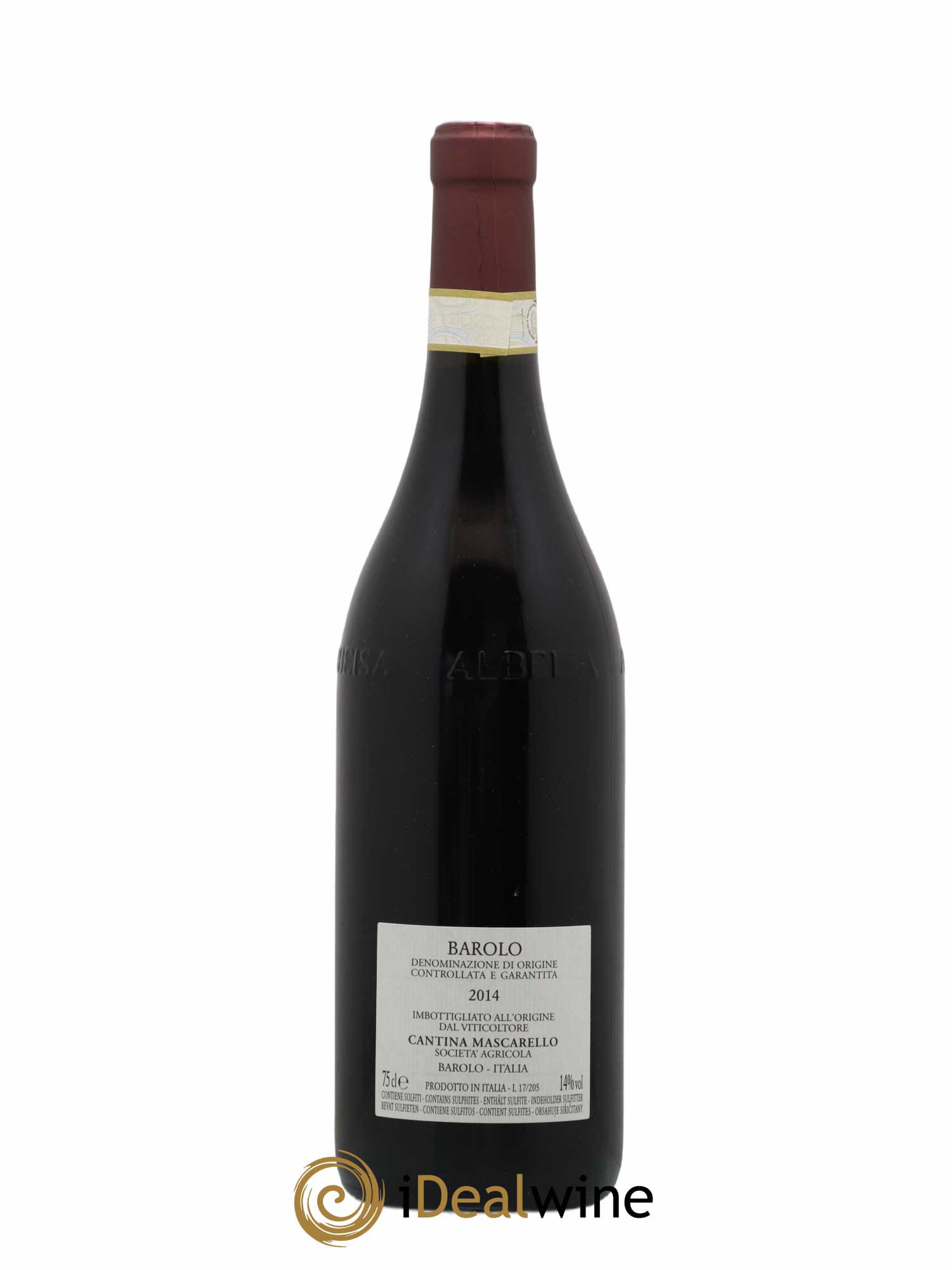Barolo DOCG Bartolo Mascarello 2014 - Lot de 1 bouteille - 1