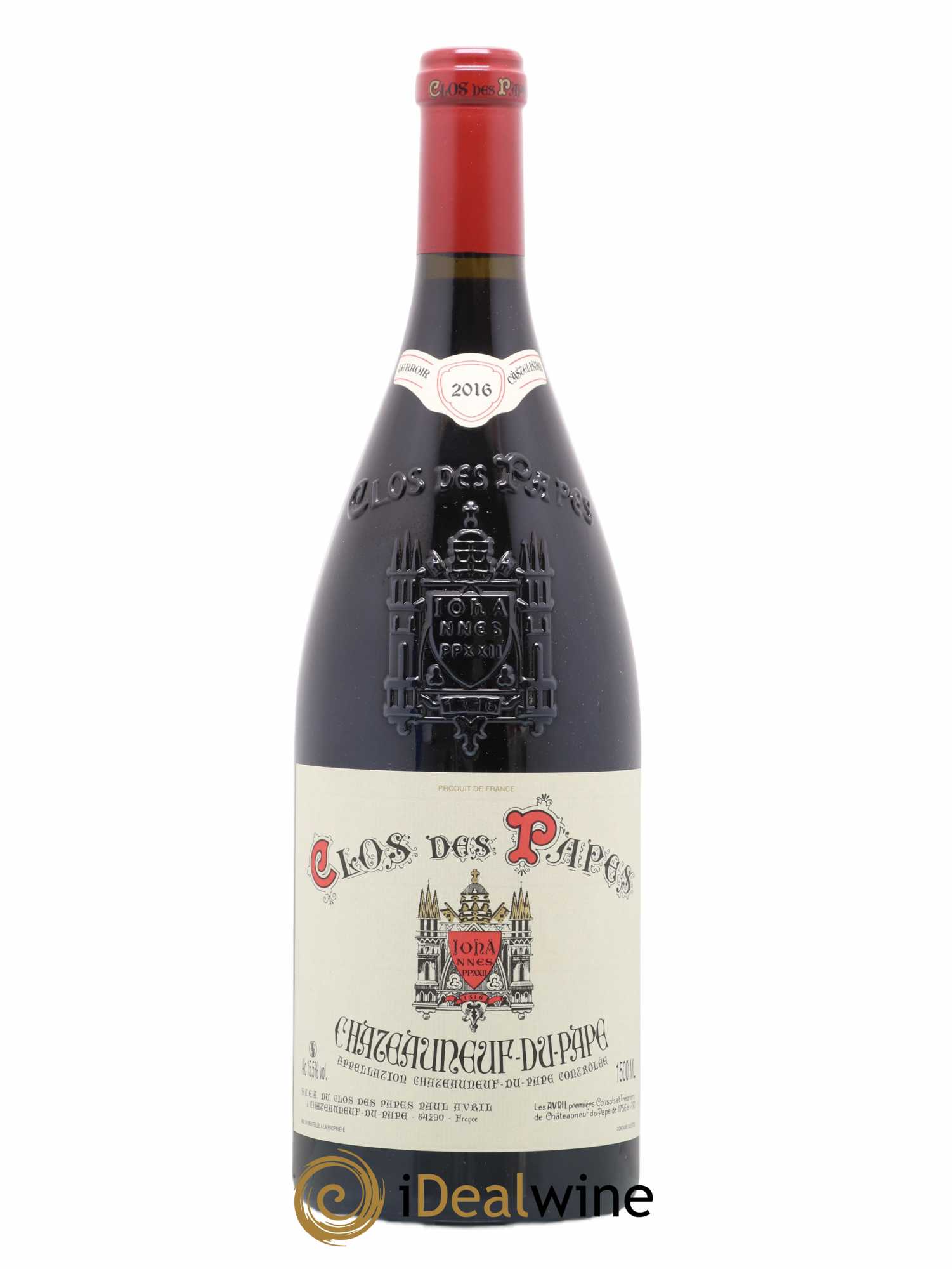 Châteauneuf-du-Pape Clos des Papes - Paul Avril 2016 - Lot de 1 magnum - 0