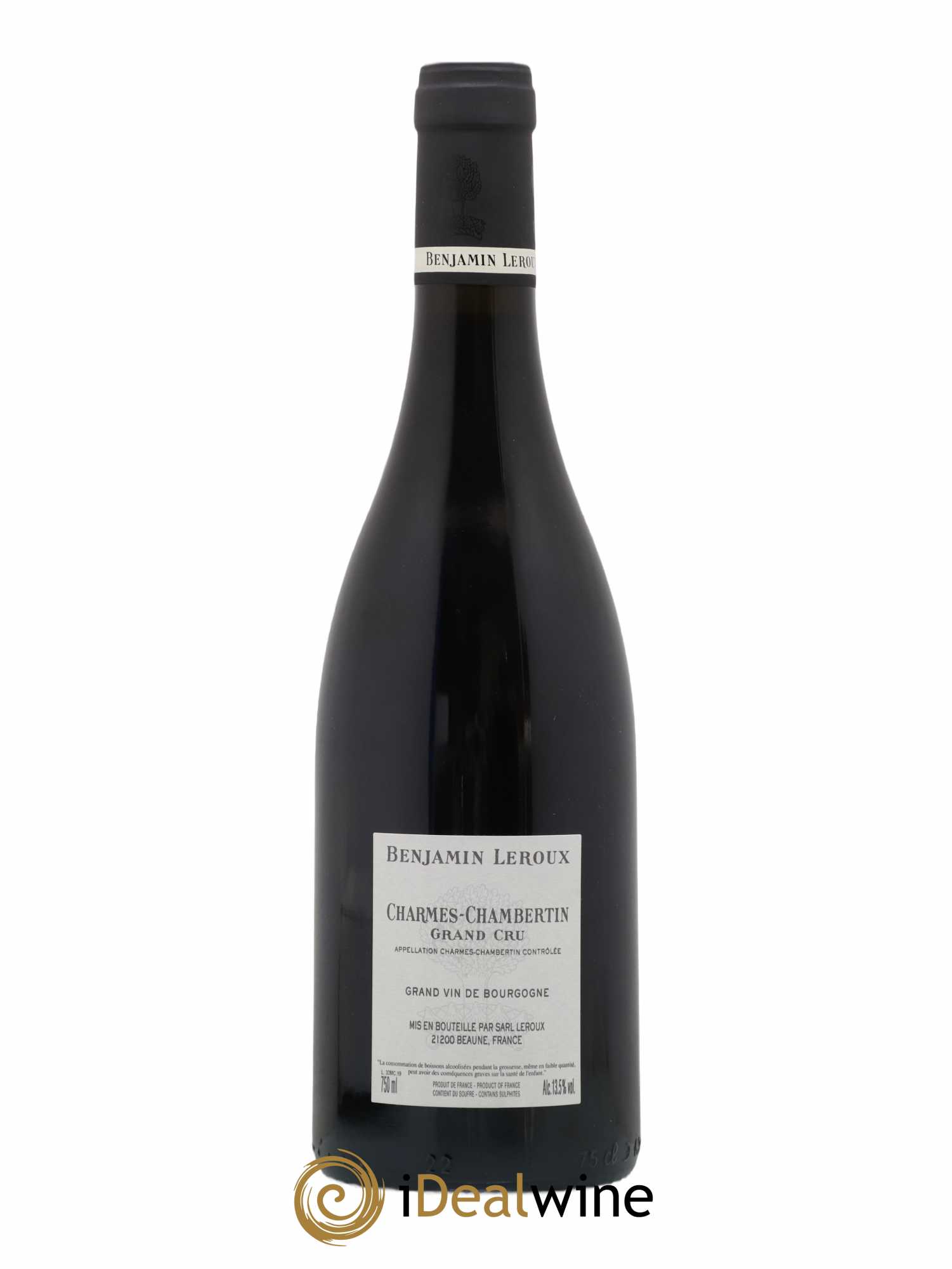 Charmes-Chambertin Grand Cru Benjamin Leroux 2019 - Lot of 1 bottle - 1