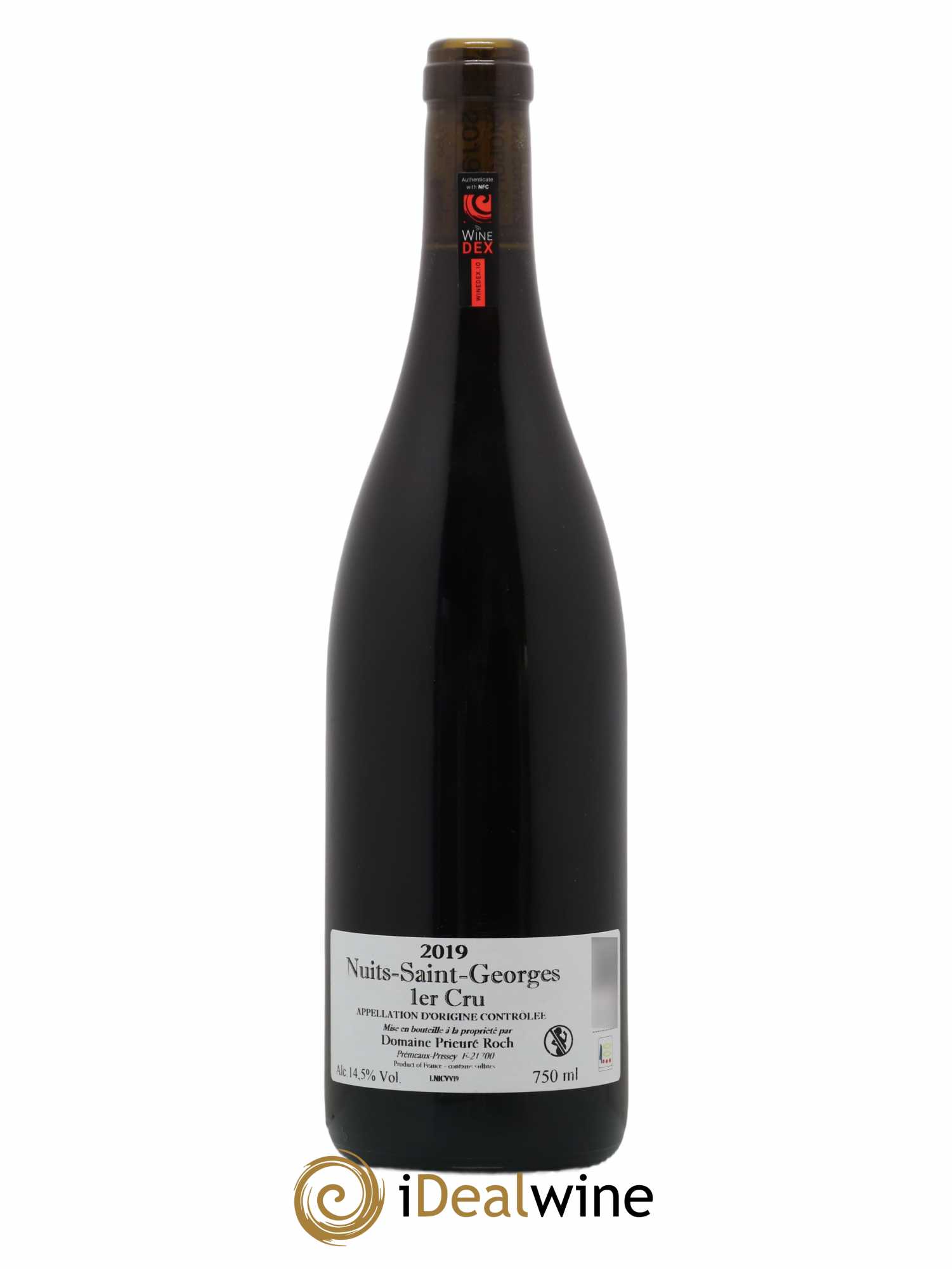 Nuits-Saint-Georges 1er Cru Vieilles Vignes Prieuré Roch 2019 - Lot de 1 bouteille - 1