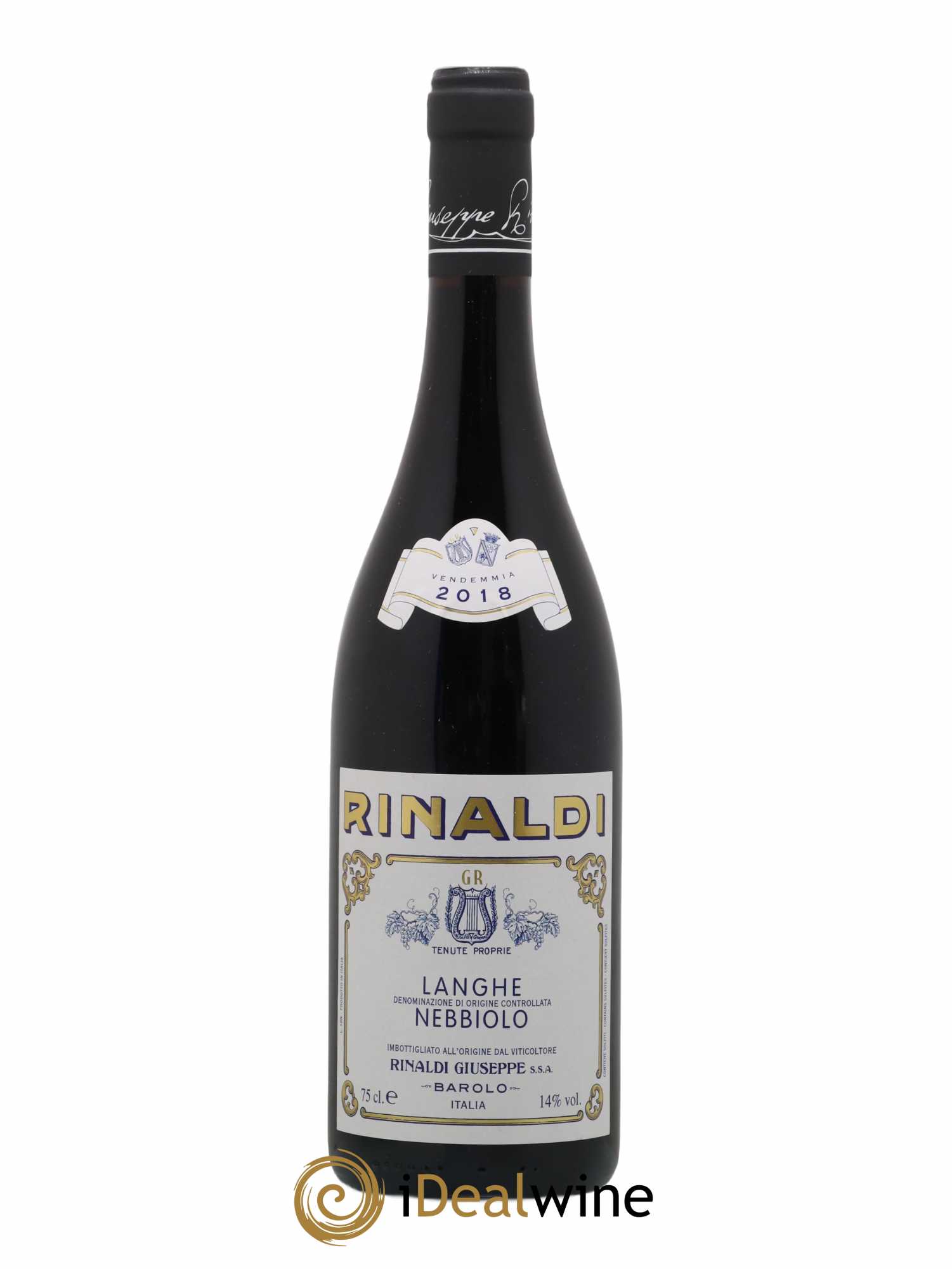 Langhe DOC Nebbiolo Giuseppe Rinaldi 2018 - Lot de 1 bouteille - 0