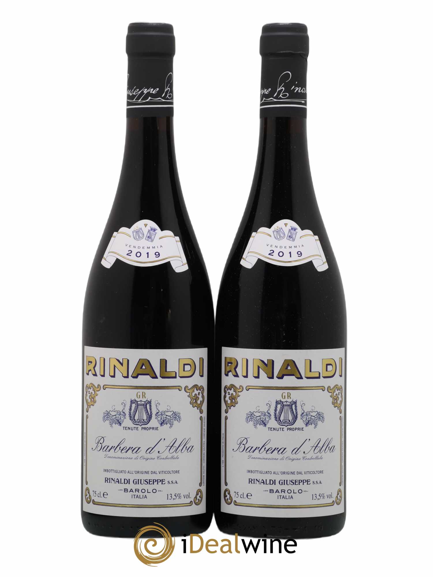 Barbera d'Alba Giuseppe Rinaldi 2019 - Posten von 2 Flaschen - 0