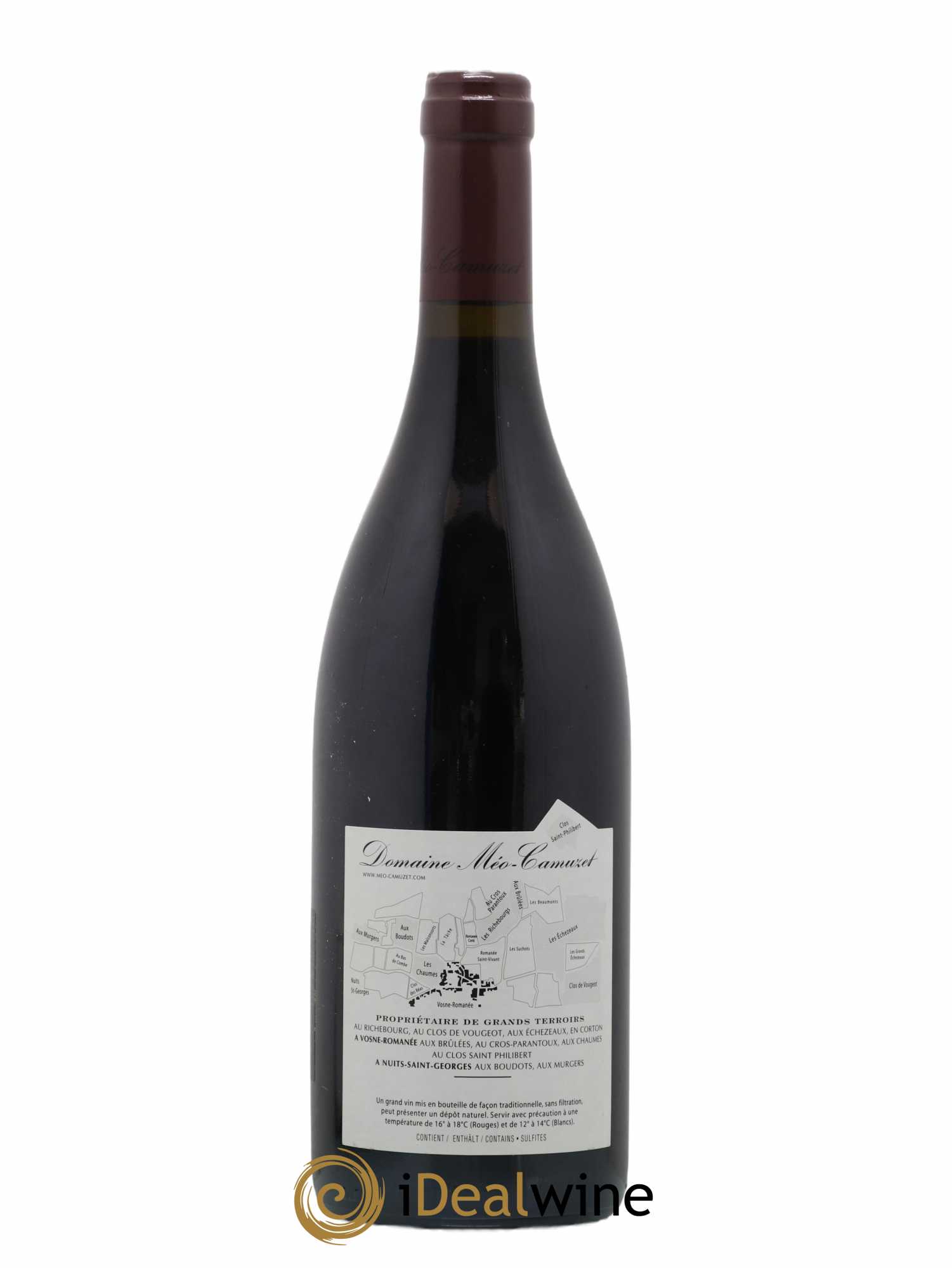 Clos de Vougeot Grand Cru Méo-Camuzet (Domaine) 2016 - Lot de 1 bouteille - 1