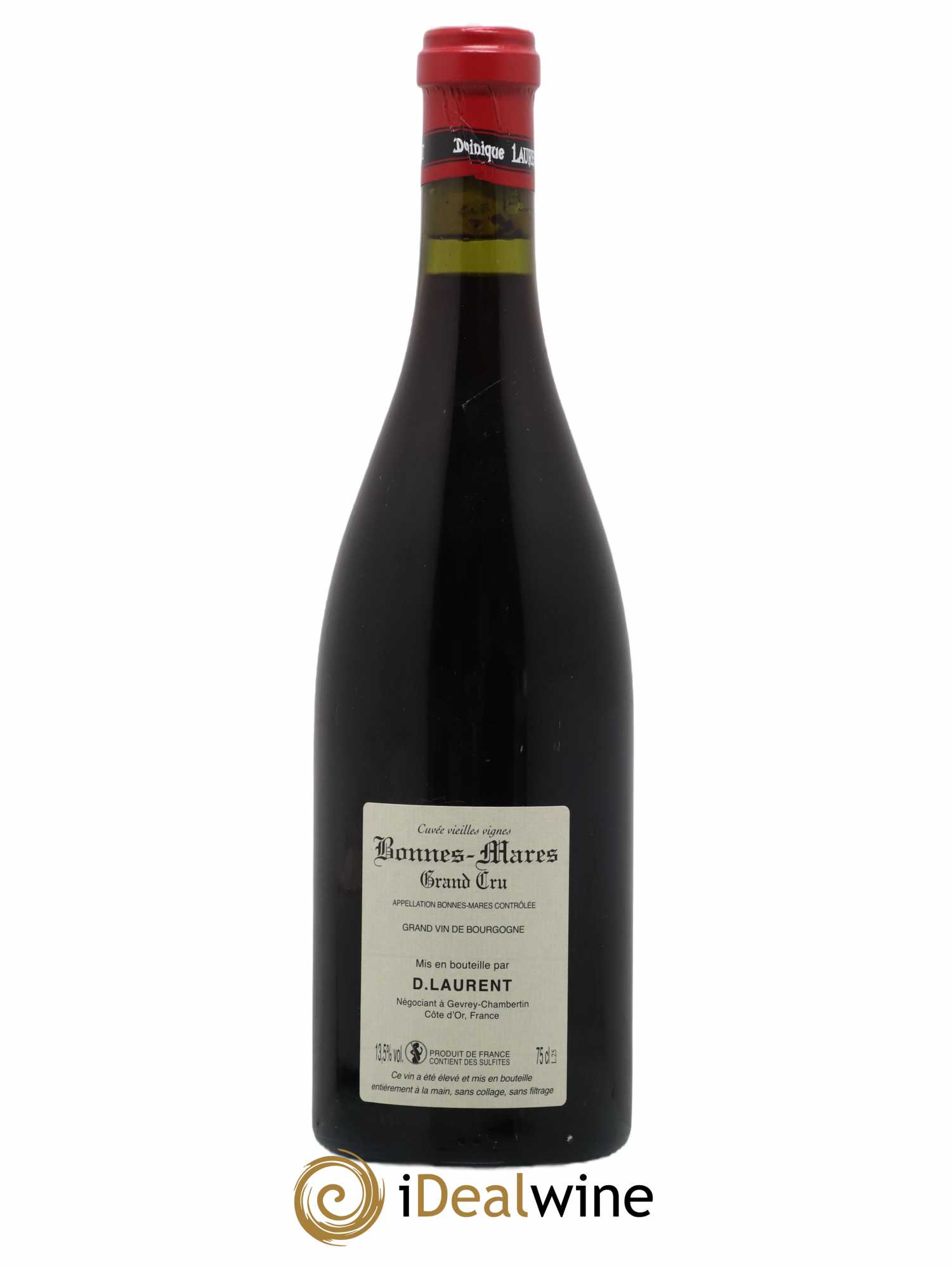 Bonnes-Mares Grand Cru Grande Cuvée Vieilles Vignes Dominique Laurent 2015 - Lot de 1 bouteille - 1