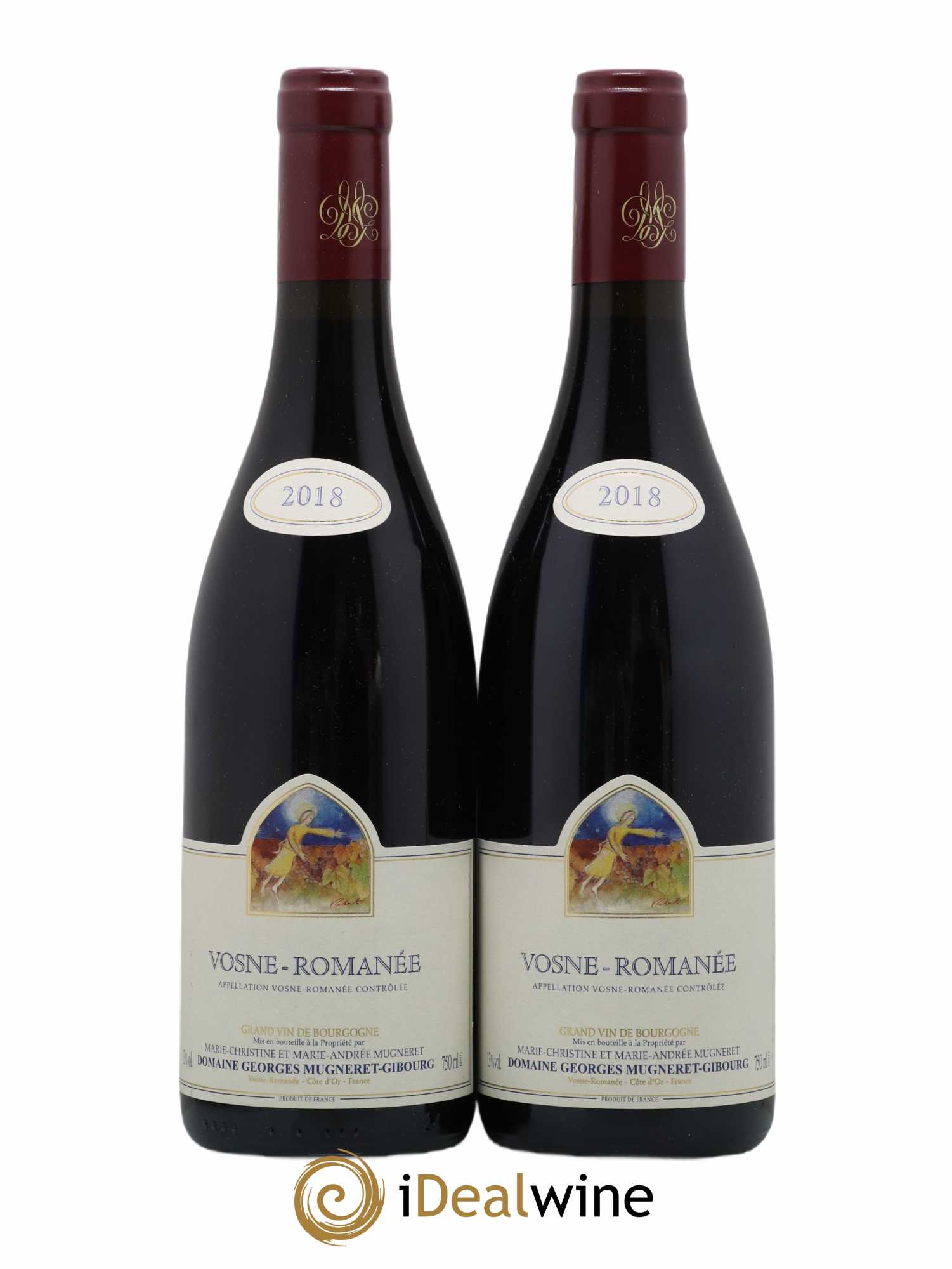 Vosne-Romanée Mugneret-Gibourg (Domaine) 2018 - Lot de 2 bouteilles - 0