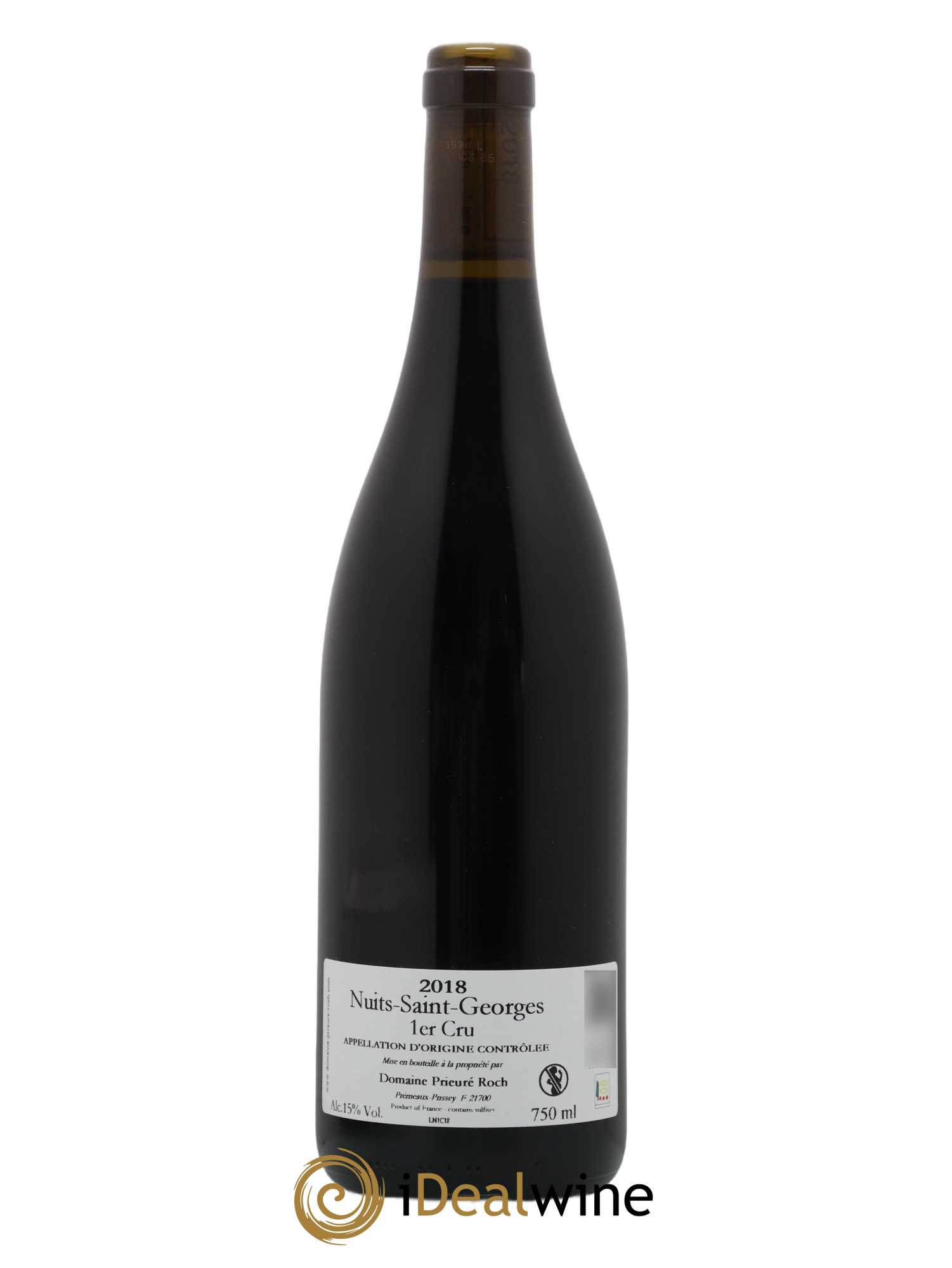 Nuits-Saint-Georges 1er Cru Prieuré Roch 2018 - Lot de 1 bouteille - 1