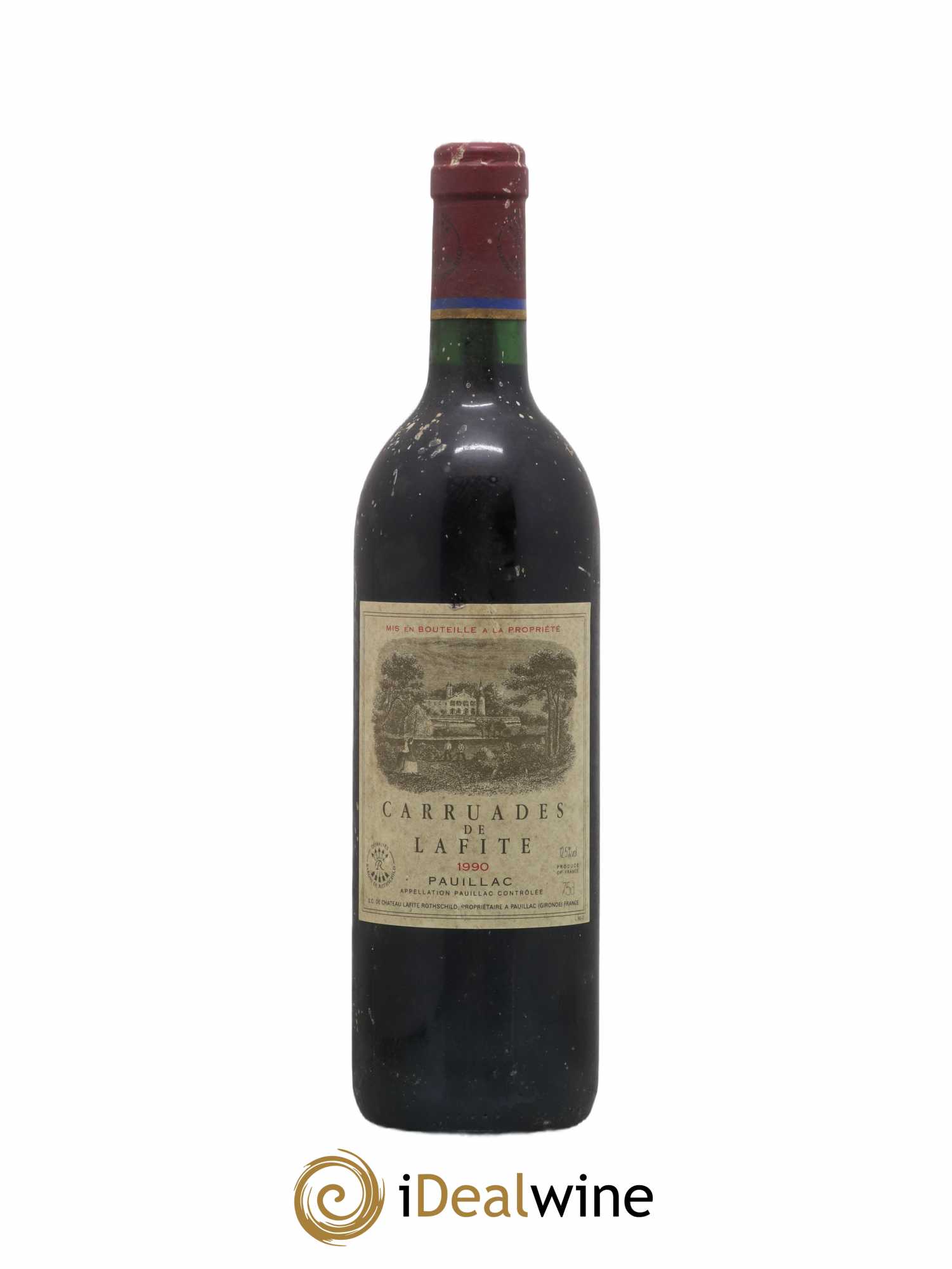 Carruades de Lafite Rothschild Second Vin 1990 - Lot de 1 bouteille - 0