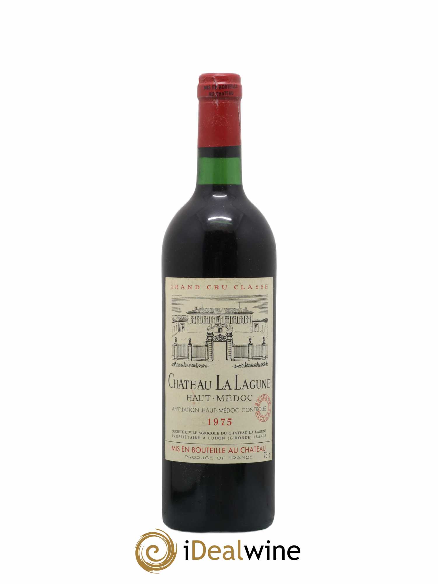 Château la Lagune 3ème Grand Cru Classé 1975 - Lot de 1 bouteille - 0