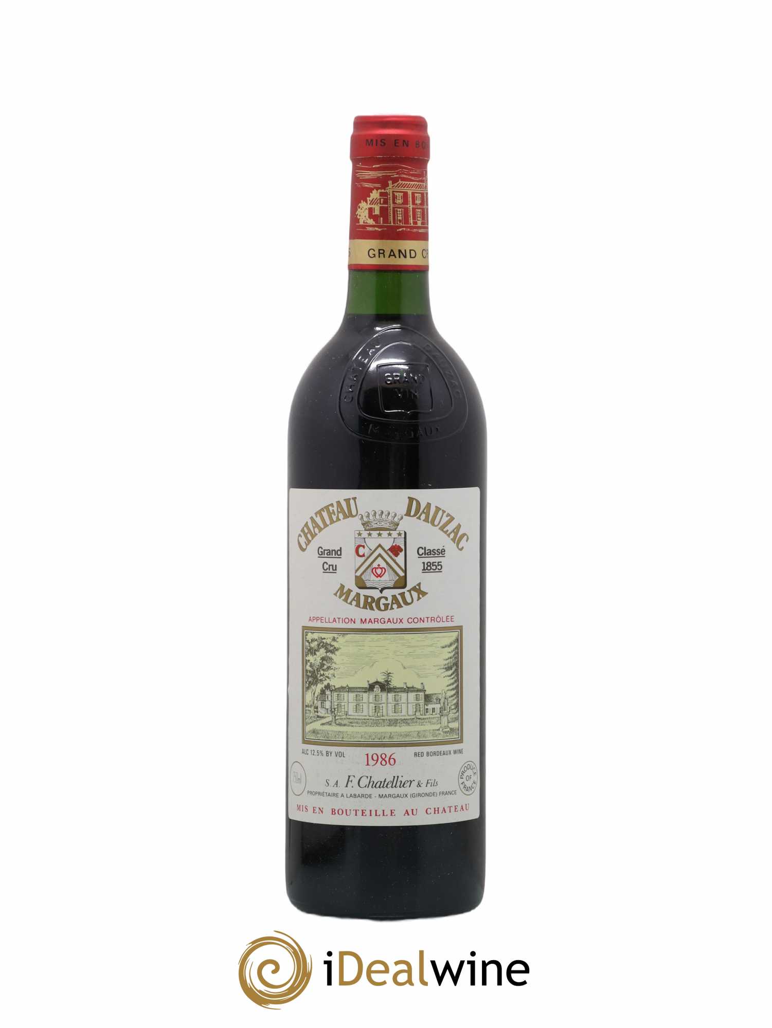 Château Dauzac 5ème Grand Cru Classé 1986 - Lot de 1 bouteille - 0