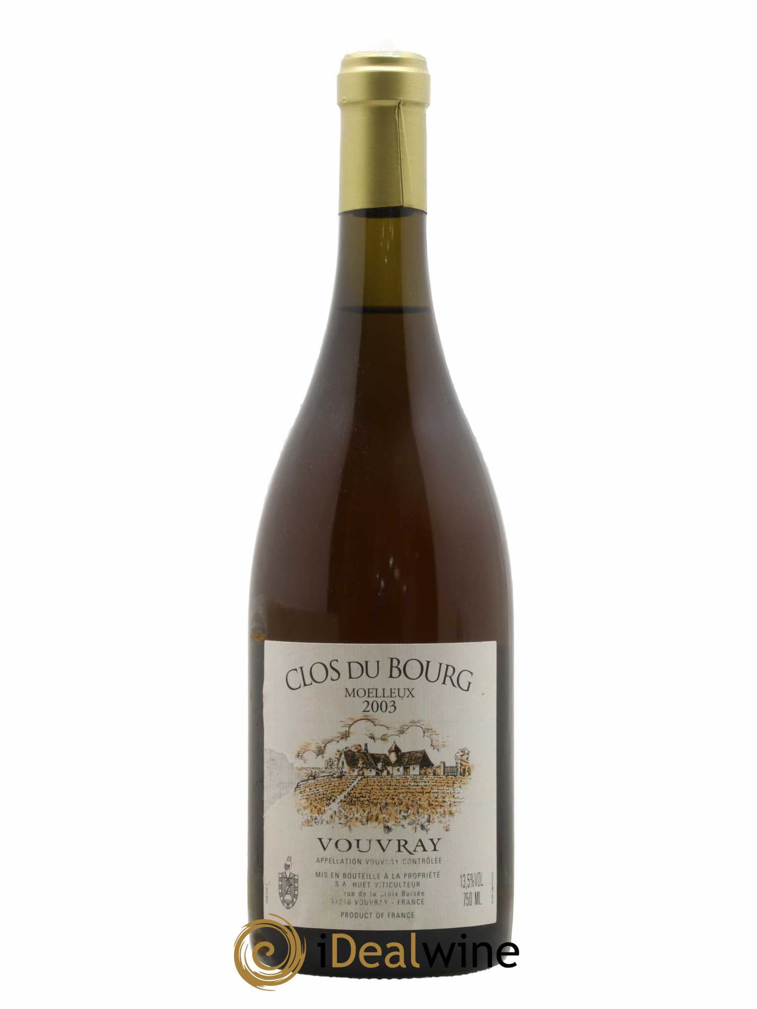 Vouvray Clos du Bourg Moelleux Domaine Huet (senza prezzo di riserva) 2003 - Lotto di 1 bottiglia - 0