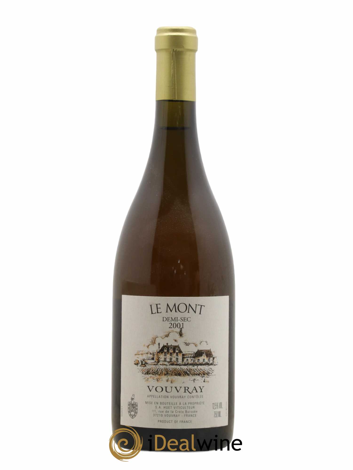 Vouvray Le Mont Demi-Sec Domaine Huet 2001 - Lot of 1 bottle - 0