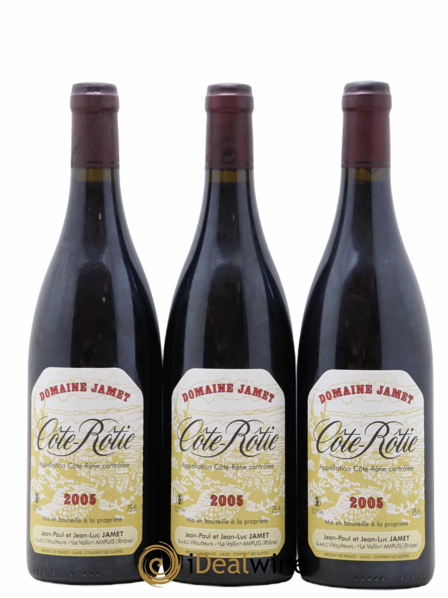 Côte-Rôtie Jamet (Domaine) 2005 - Lot de 3 bouteilles - 0