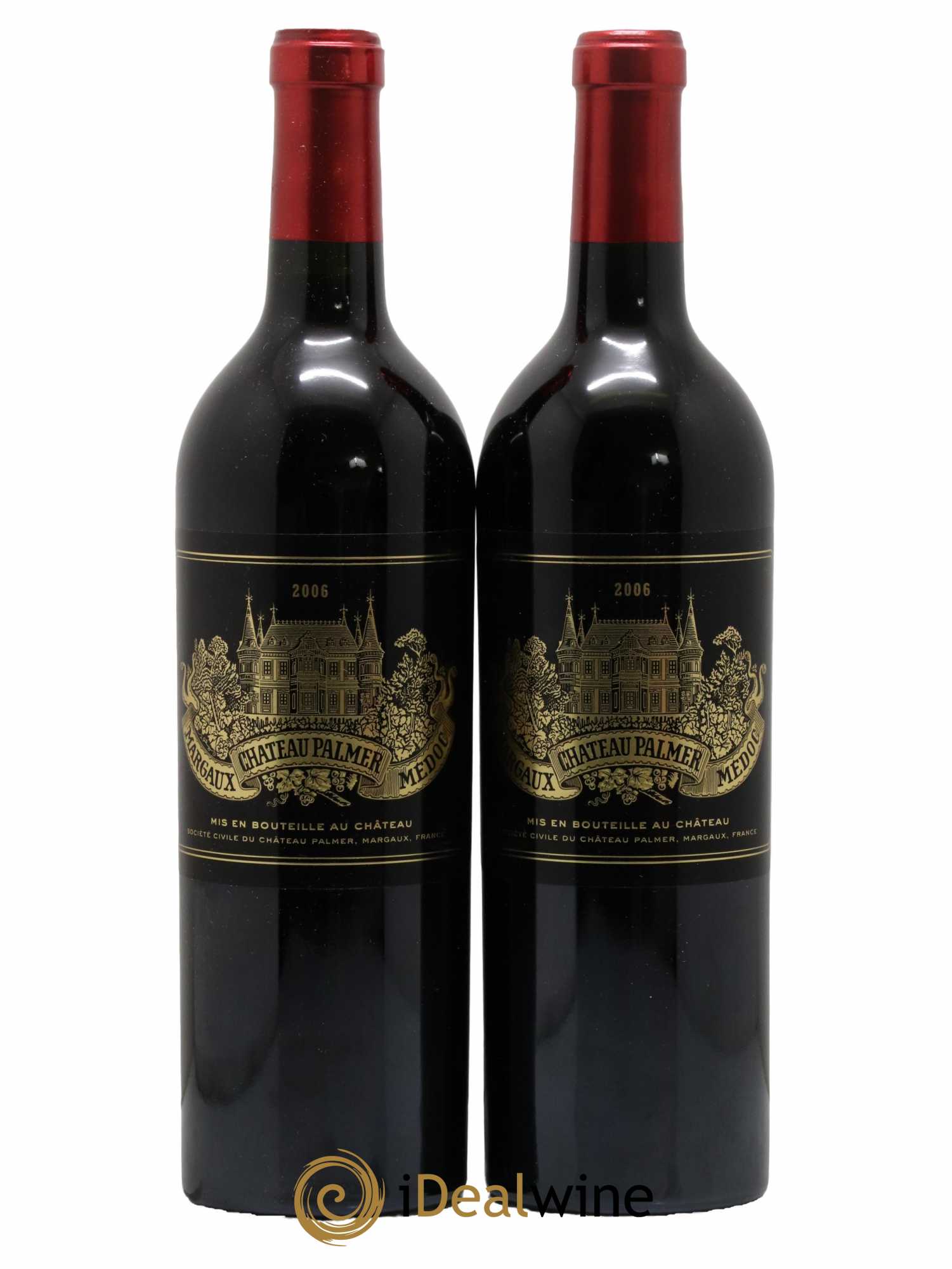 Château Palmer 3ème Grand Cru Classé 2006 - Lot de 2 bouteilles - 0