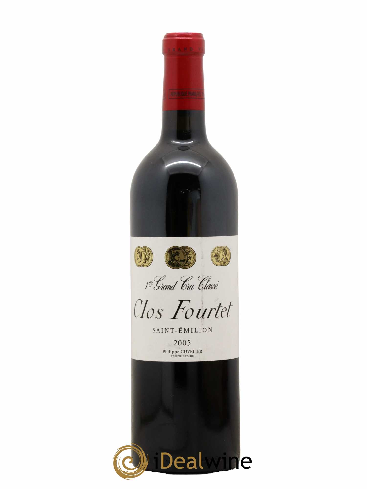 Clos Fourtet 1er Grand Cru Classé B 2005 - Lot de 1 bouteille - 0
