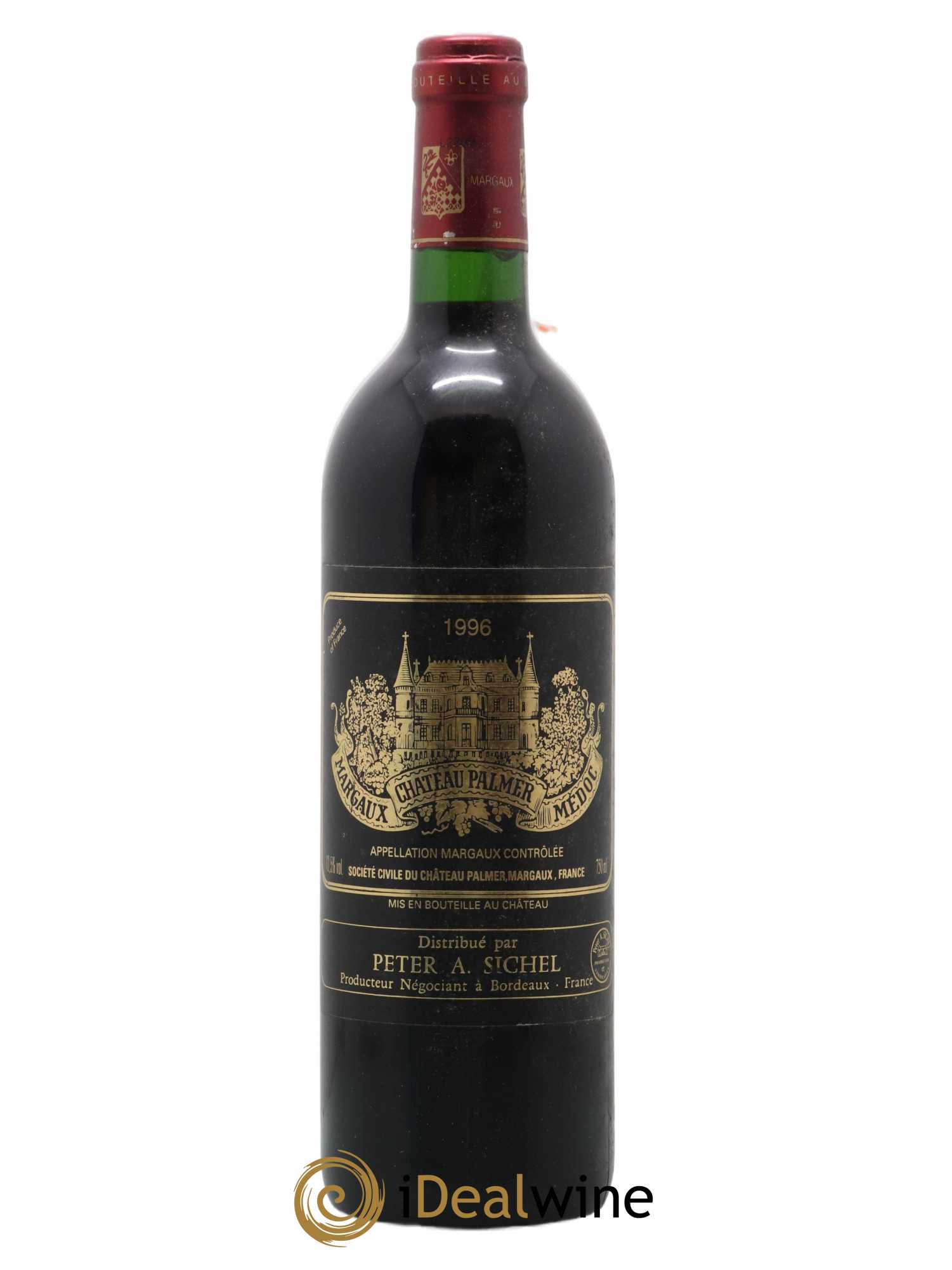 Château Palmer 3ème Grand Cru Classé 1996 - Lot de 1 bouteille - 0