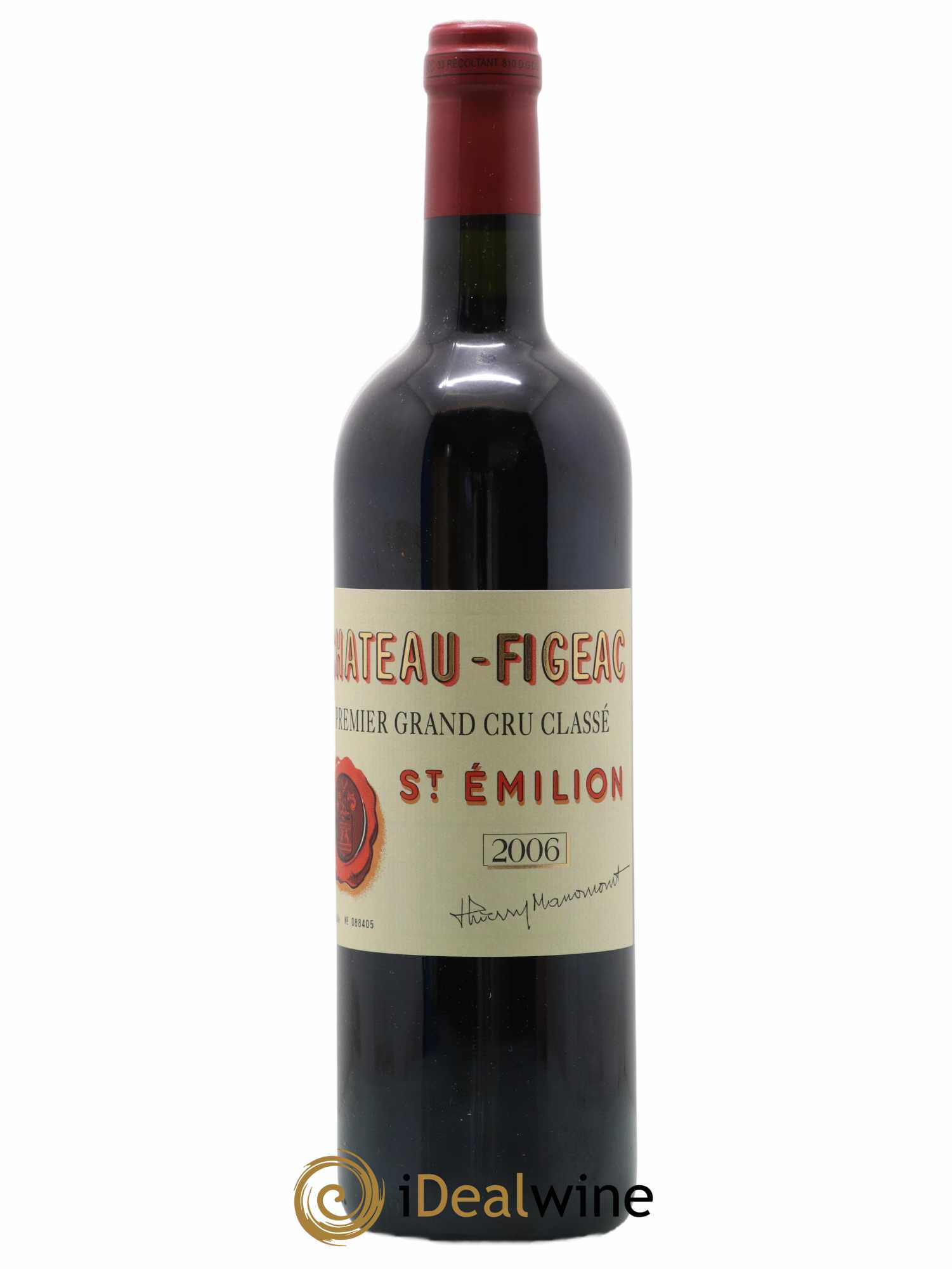 Château Figeac 1er Grand Cru Classé A 2006 - Lot de 1 bouteille - 0
