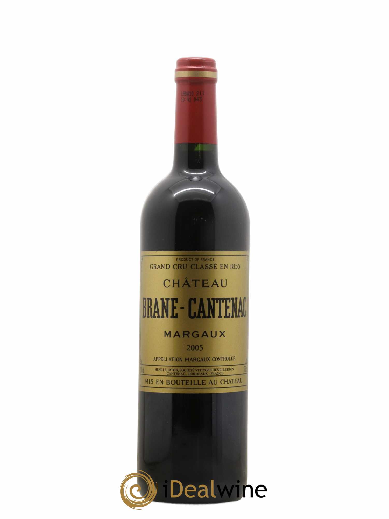 Château Brane Cantenac 2ème Grand Cru Classé 2005 - Lot de 1 bouteille - 0